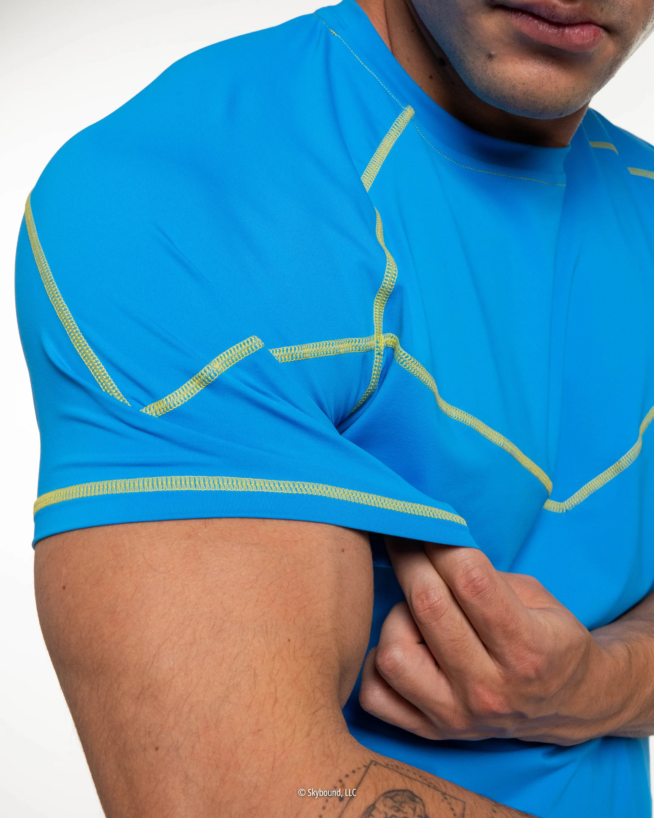 INVINCIBLEĀ® Essentials Performance Short Sleeve Tee - Blue - Image 8