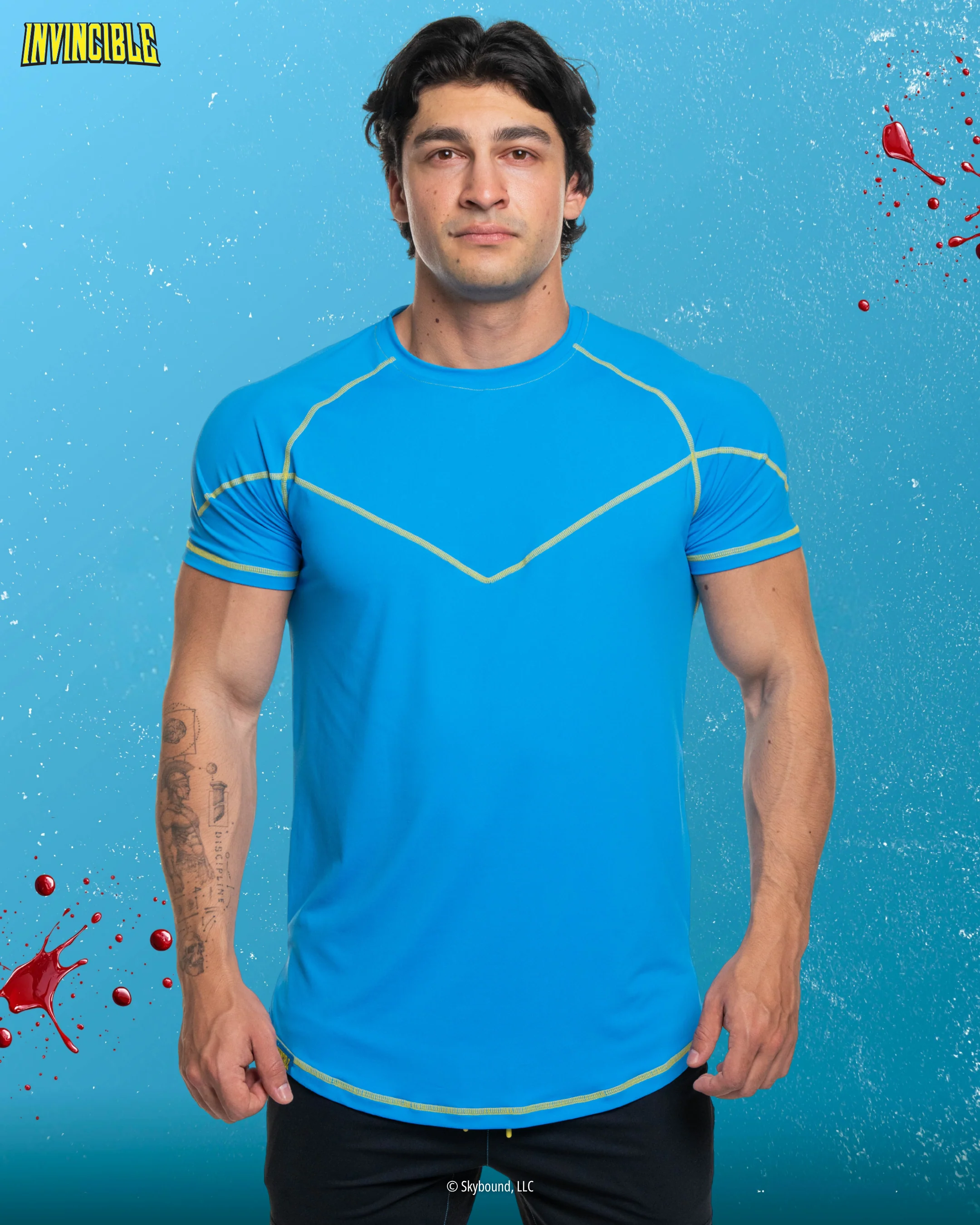 INVINCIBLEĀ® Essentials Performance Short Sleeve Tee - Blue
