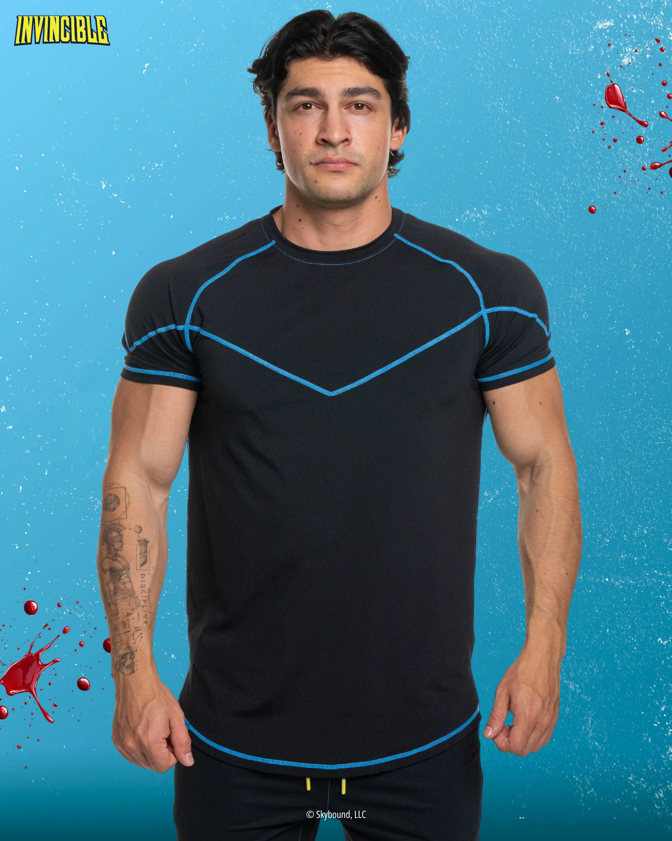 INVINCIBLEĀ® Essentials Performance Short Sleeve Tee - Black