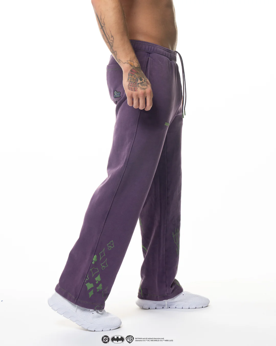 The JOKER Acid Wash Oversized Sweats - Pyschotic Purple - Image 8