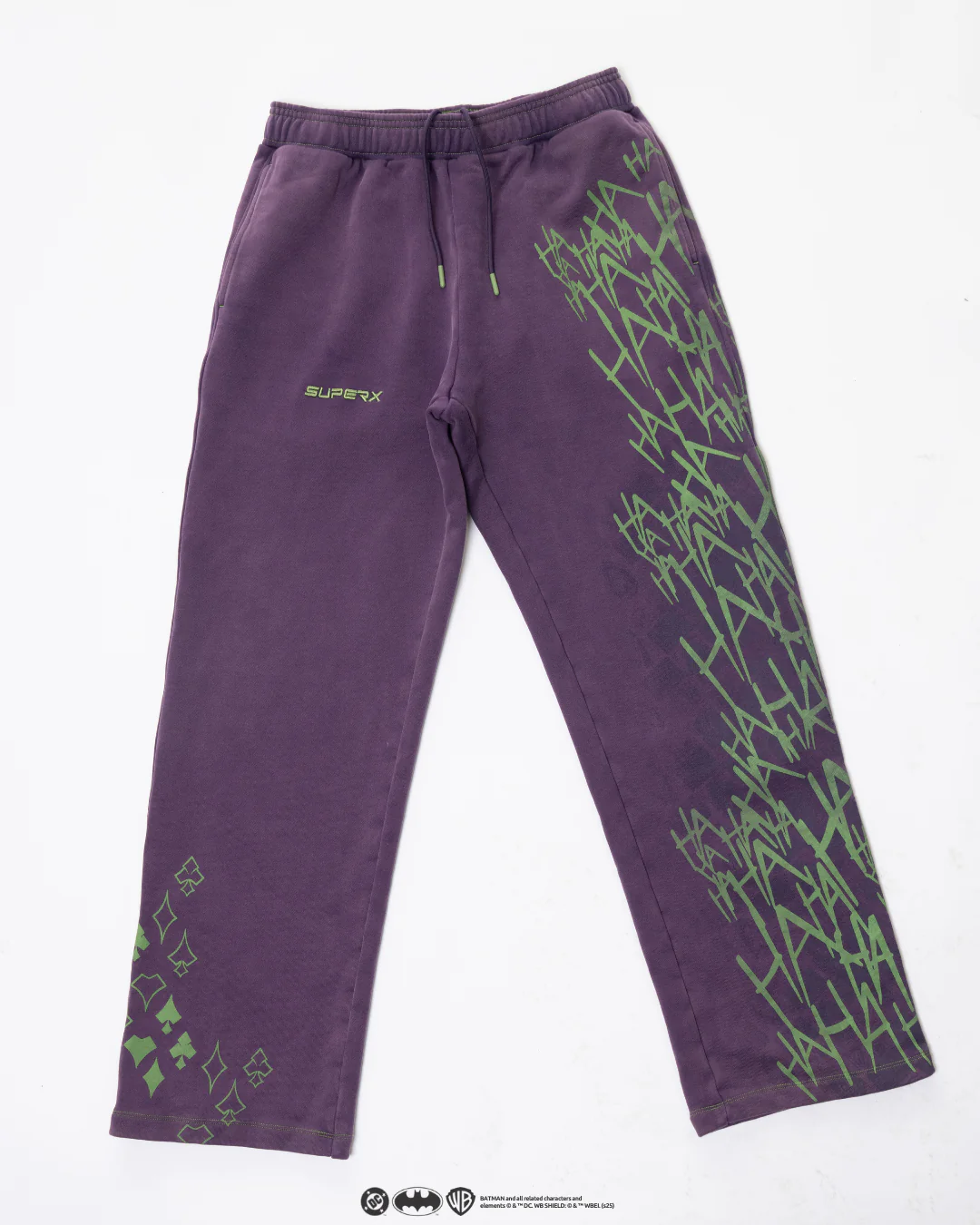 The JOKER Acid Wash Oversized Sweats - Pyschotic Purple - Image 9
