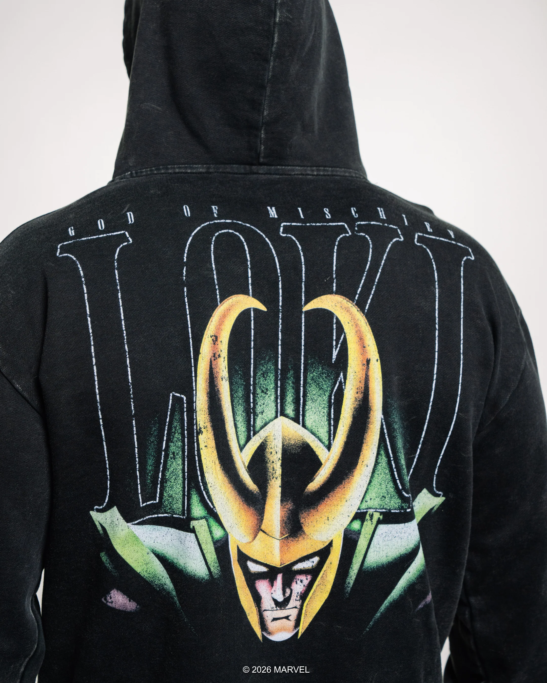 LOKI Unisex Acid Washed Pullover 1 of 250 - Image 3