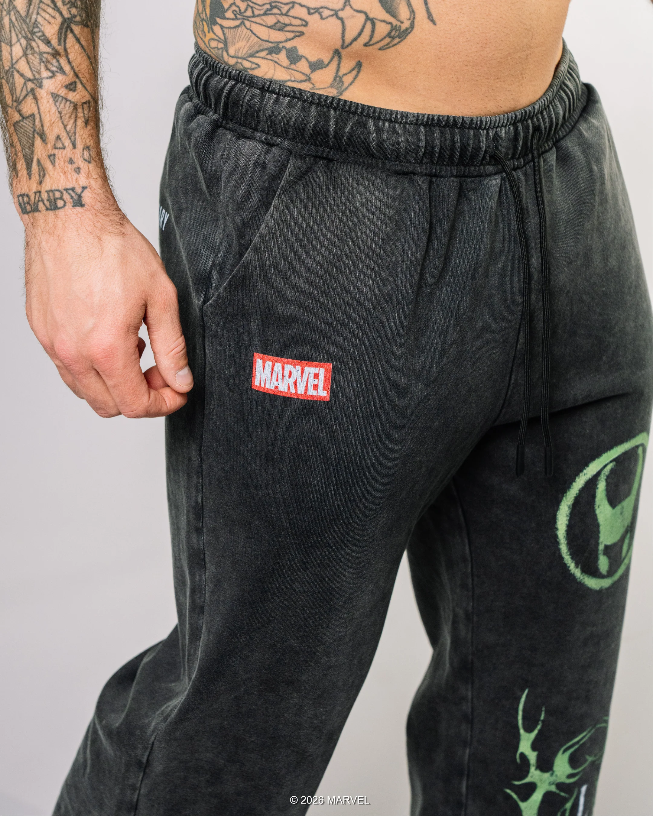 LOKI Oversized Acid Washed Joggers 1 of 250 - Image 5