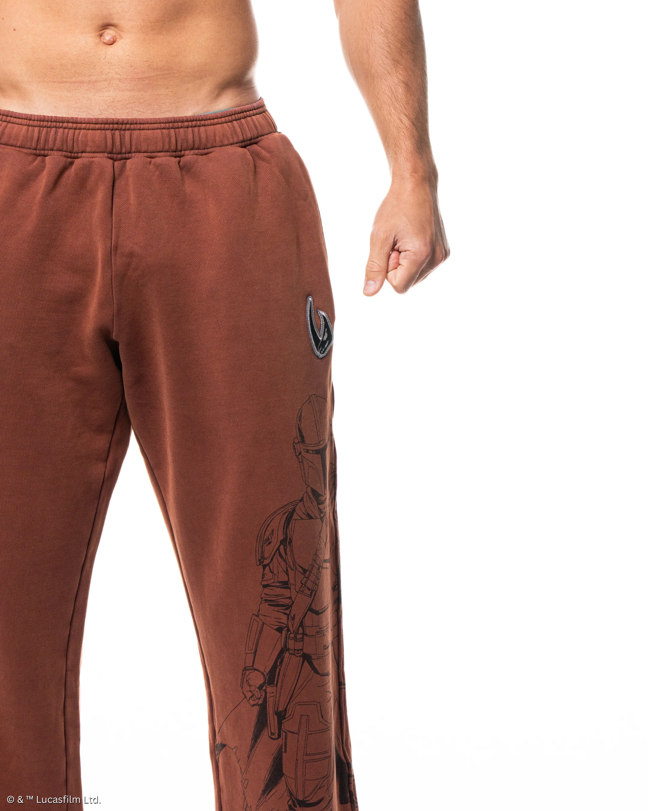 STAR WARS™ The Mandalorian Oversized Joggers - Wasteland Brown 1 of 300 - Image 5