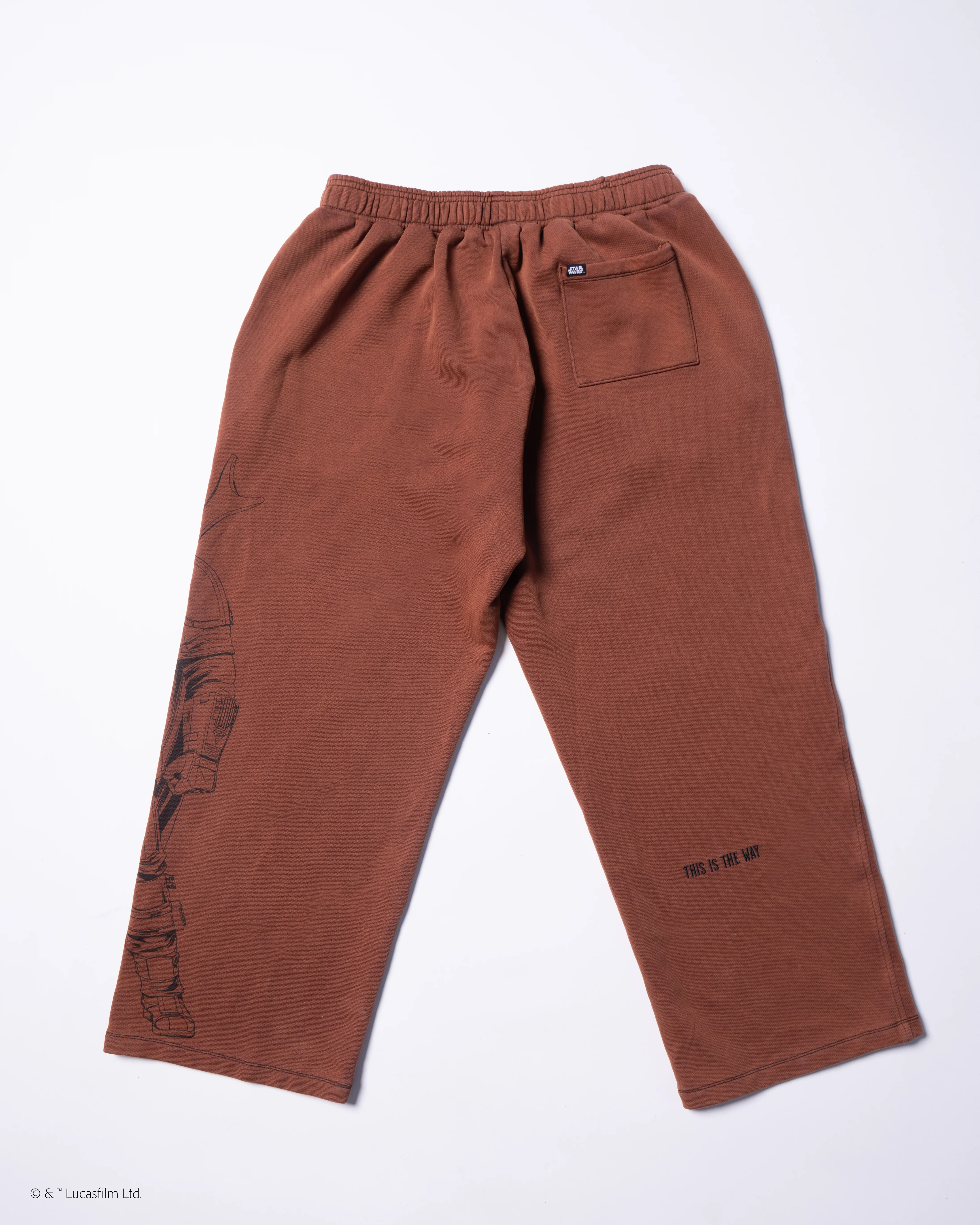 STAR WARS™ The Mandalorian Oversized Joggers - Wasteland Brown 1 of 300 - Image 9