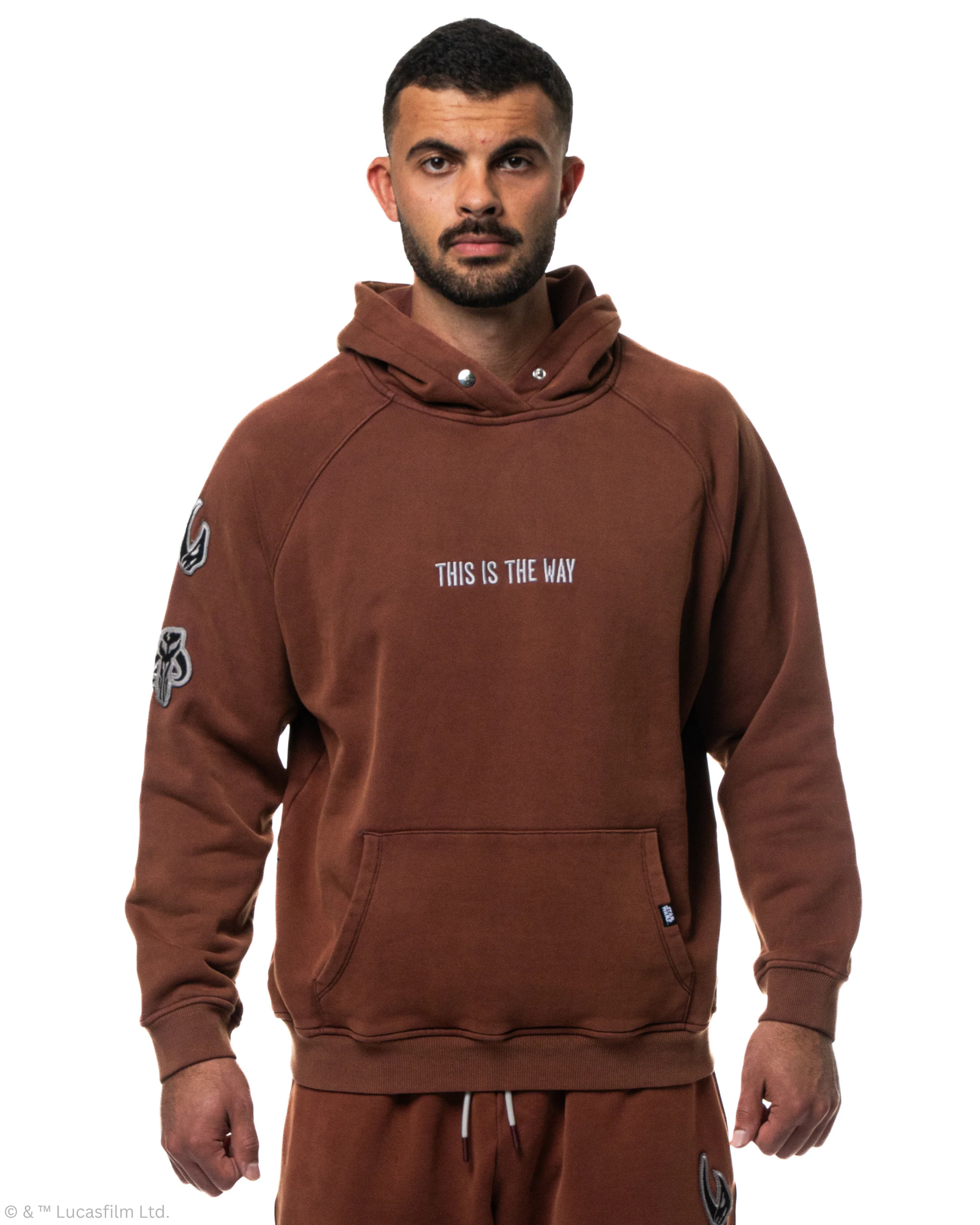 STAR WARS™ The Mandalorian "This Is The Way" Pullover Hoodie - Wasteland Brown 1 of 300 - Image 2