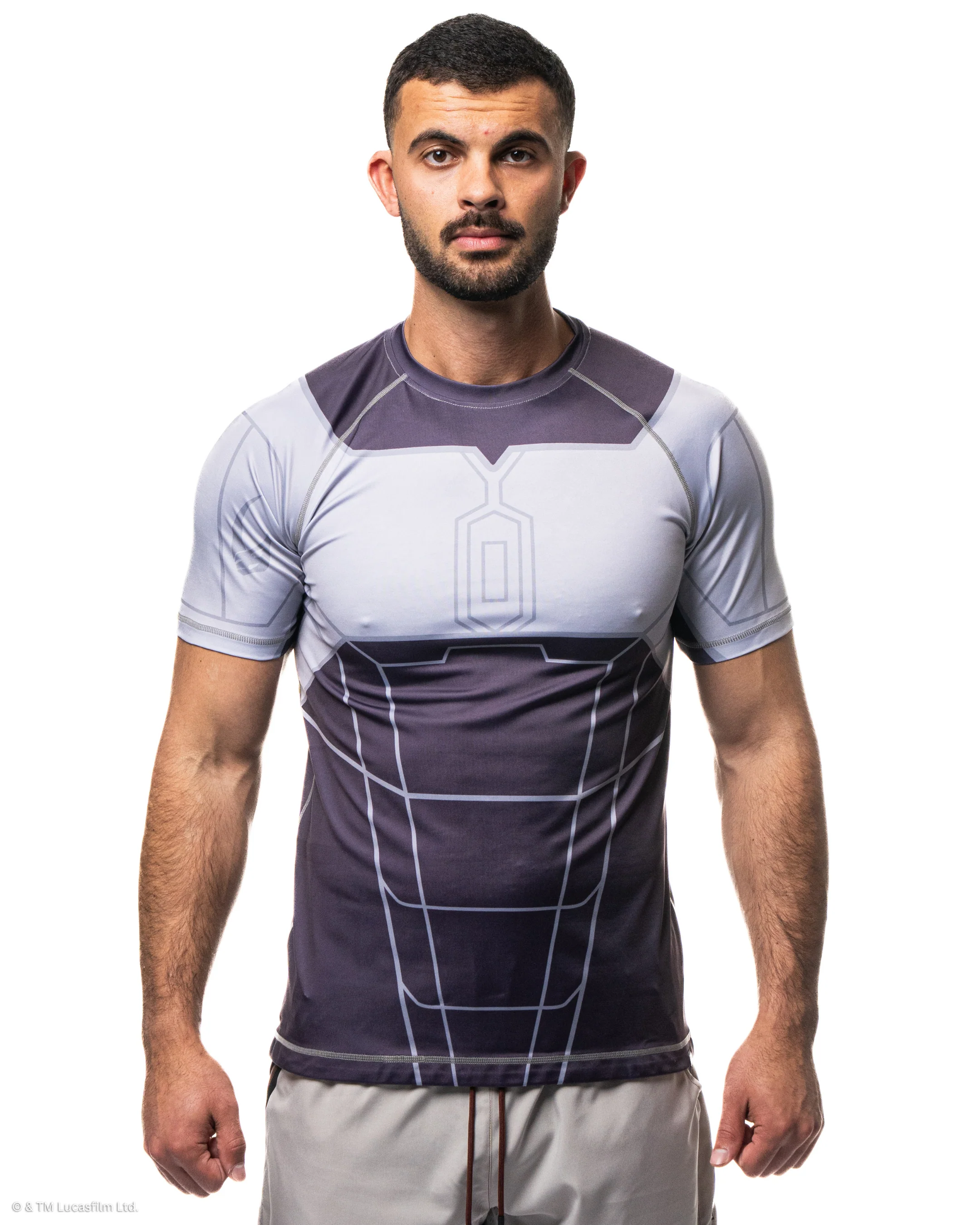 STAR WARS™ The MANDALORIAN Short Sleeve MMA Rash Guard - Image 4
