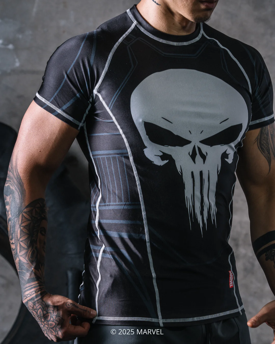 The Punisher Short Sleeve MMA Rash Guard - Image 5