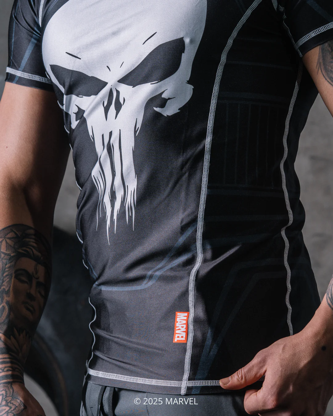 The Punisher Short Sleeve MMA Rash Guard - Image 6
