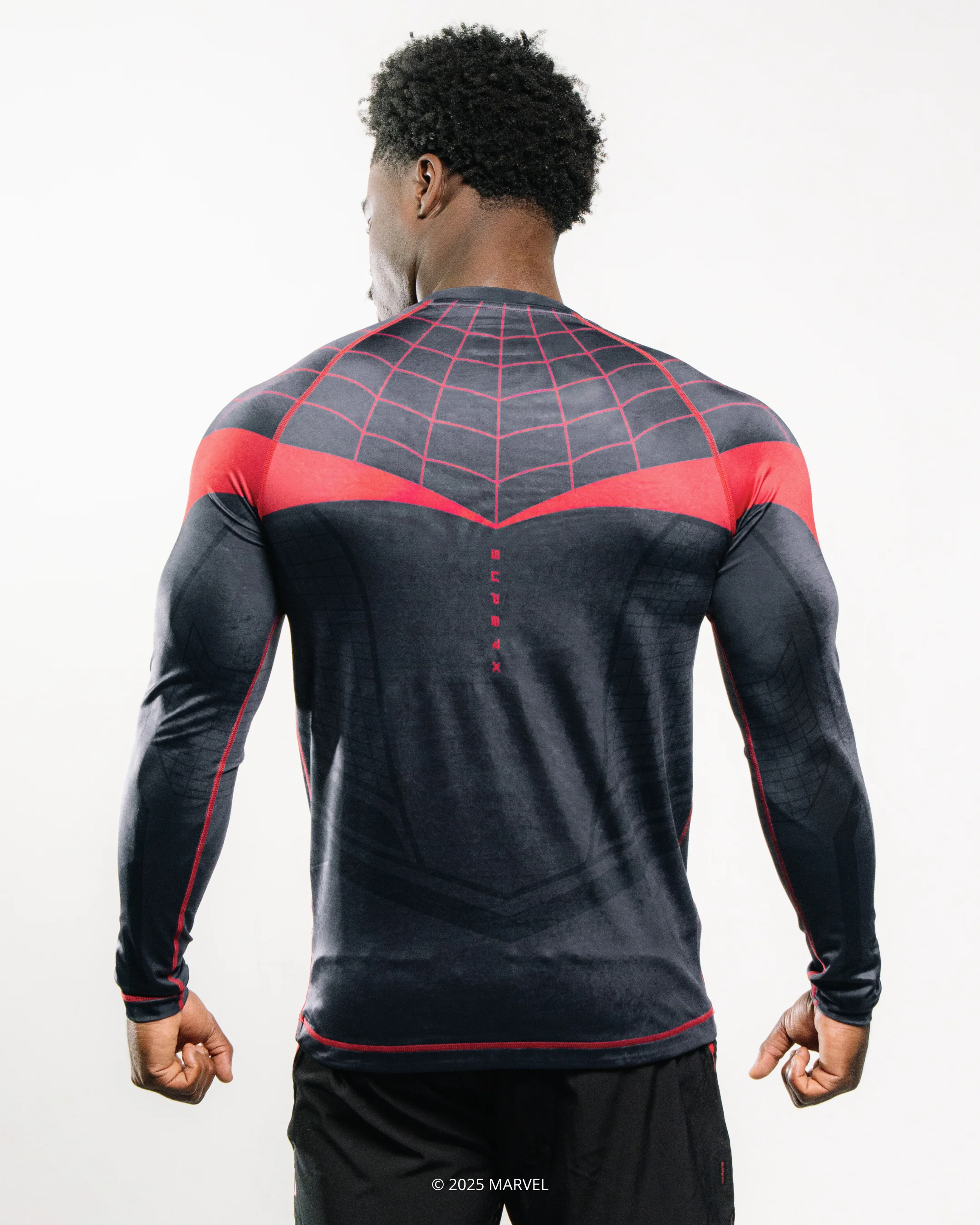 Spider-Man Miles Morales Long Sleeve MMA Rash Guard - Image 4