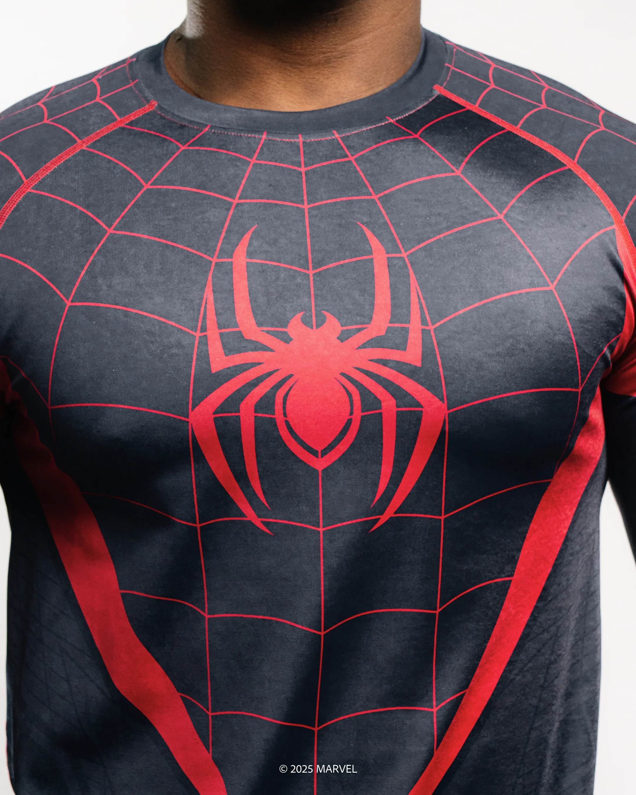 Spider-Man Miles Morales Long Sleeve MMA Rash Guard - Image 5