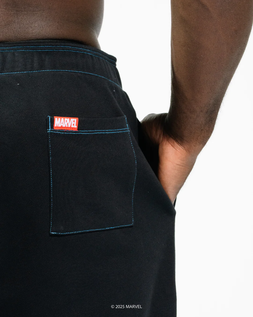 Spider-Man Miles Morales Multiverse Oversized Graphic Joggers - Electric Blue - Image 10