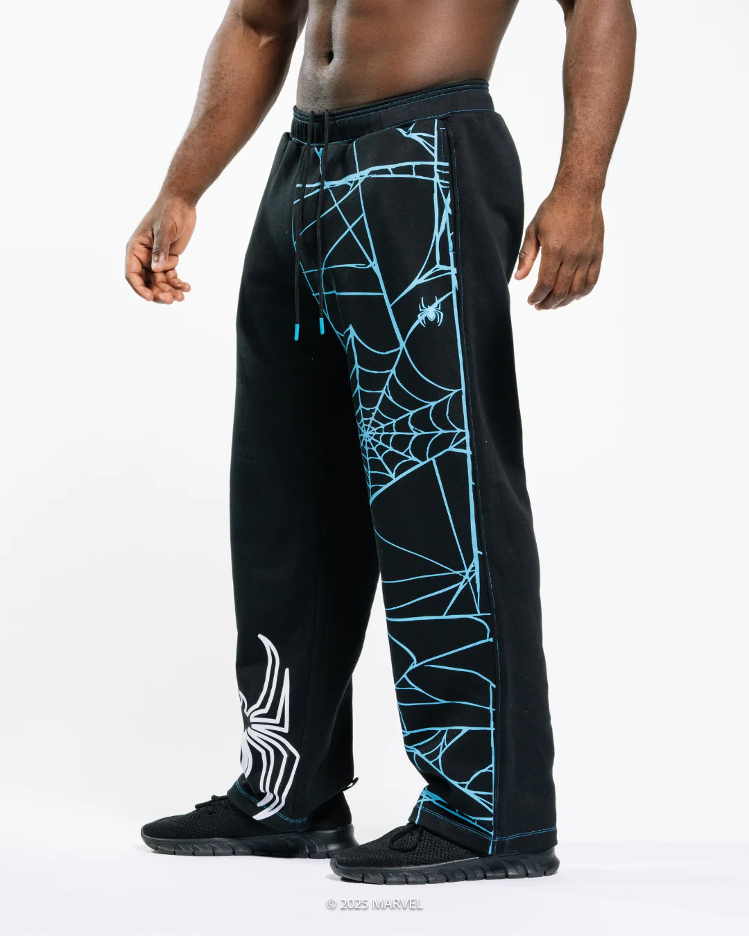 Spider-Man Miles Morales Multiverse Oversized Graphic Joggers - Electric Blue - Image 14