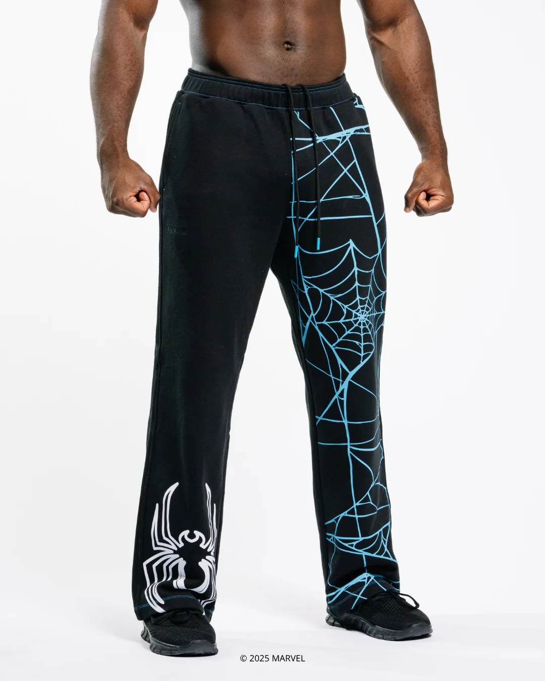 Spider-Man Miles Morales Multiverse Oversized Graphic Joggers - Electric Blue - Image 8