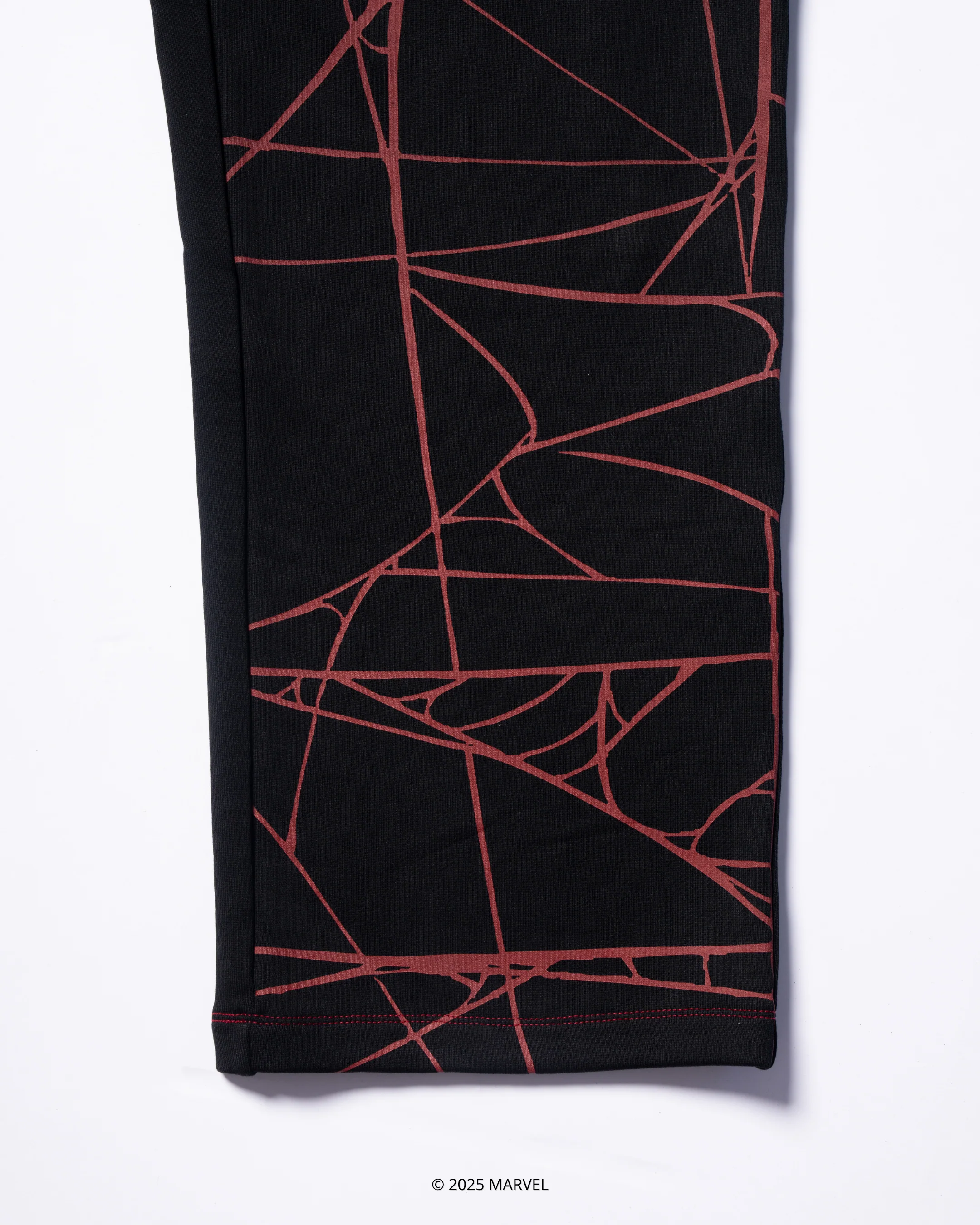 Spider-Man Miles Morales Multiverse Oversized Graphic Joggers - Quantum Red - Image 15