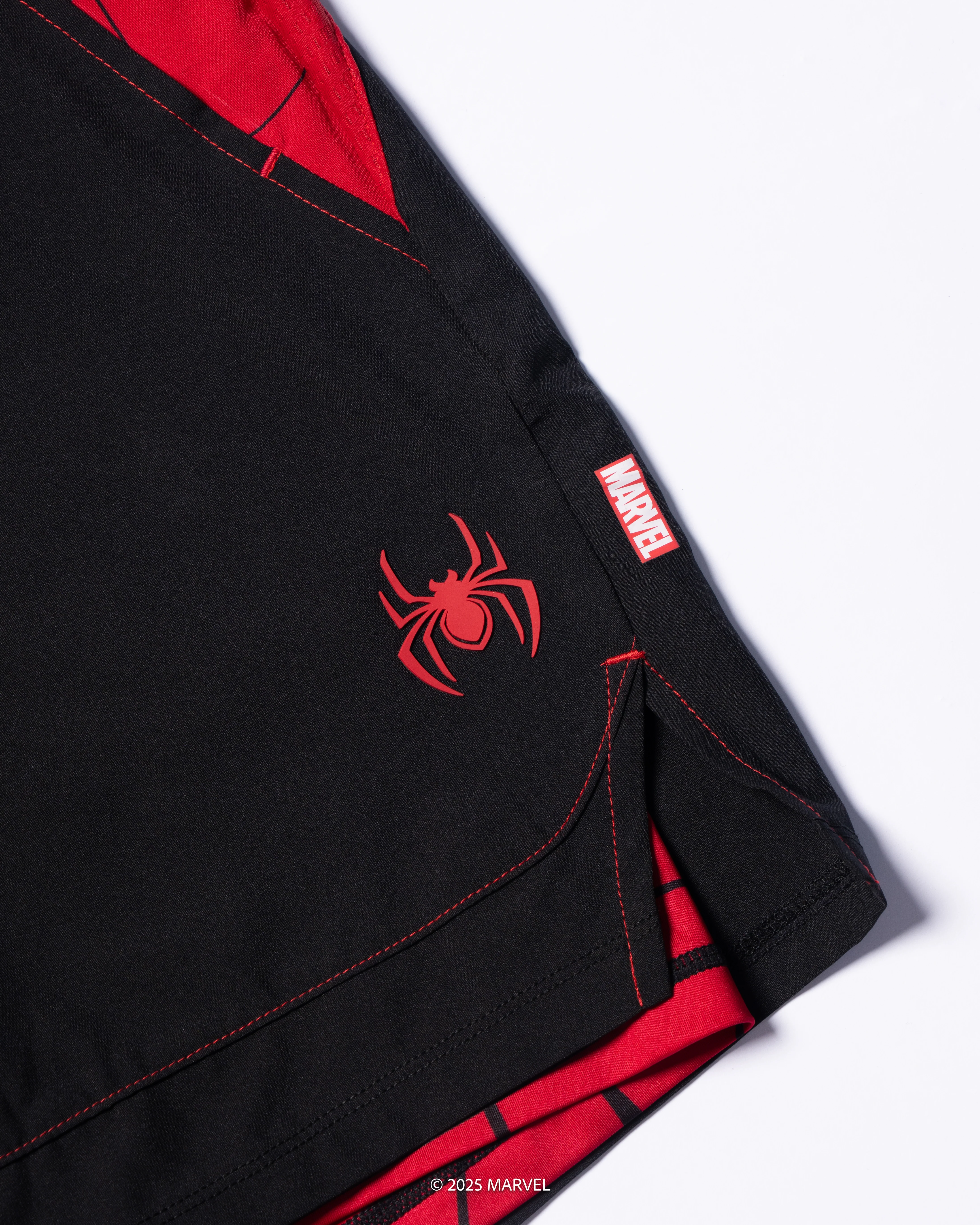 Spider-Man Miles Morales 7" Performance Shorts w/Liner - Image 5