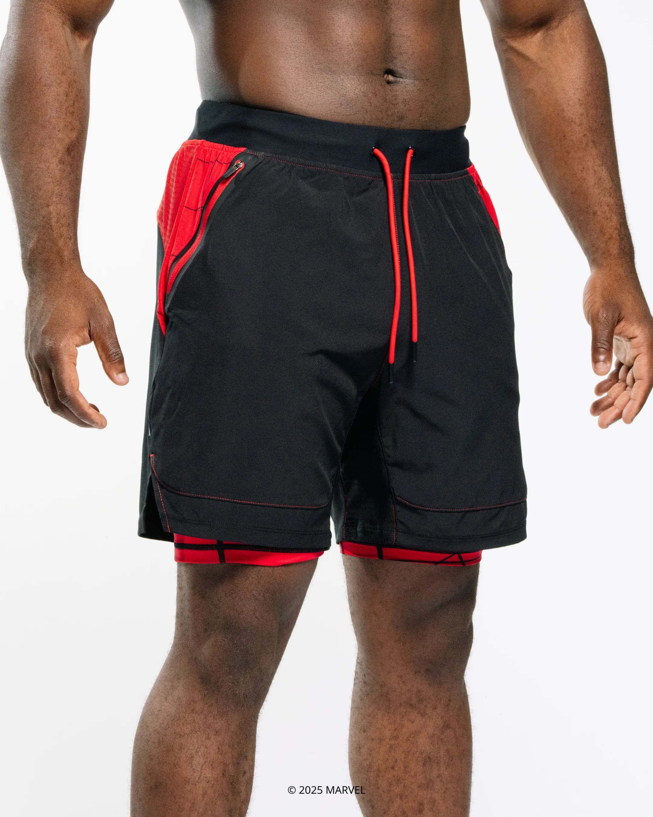 Spider-Man Miles Morales 7" Performance Shorts w/Liner - Image 7