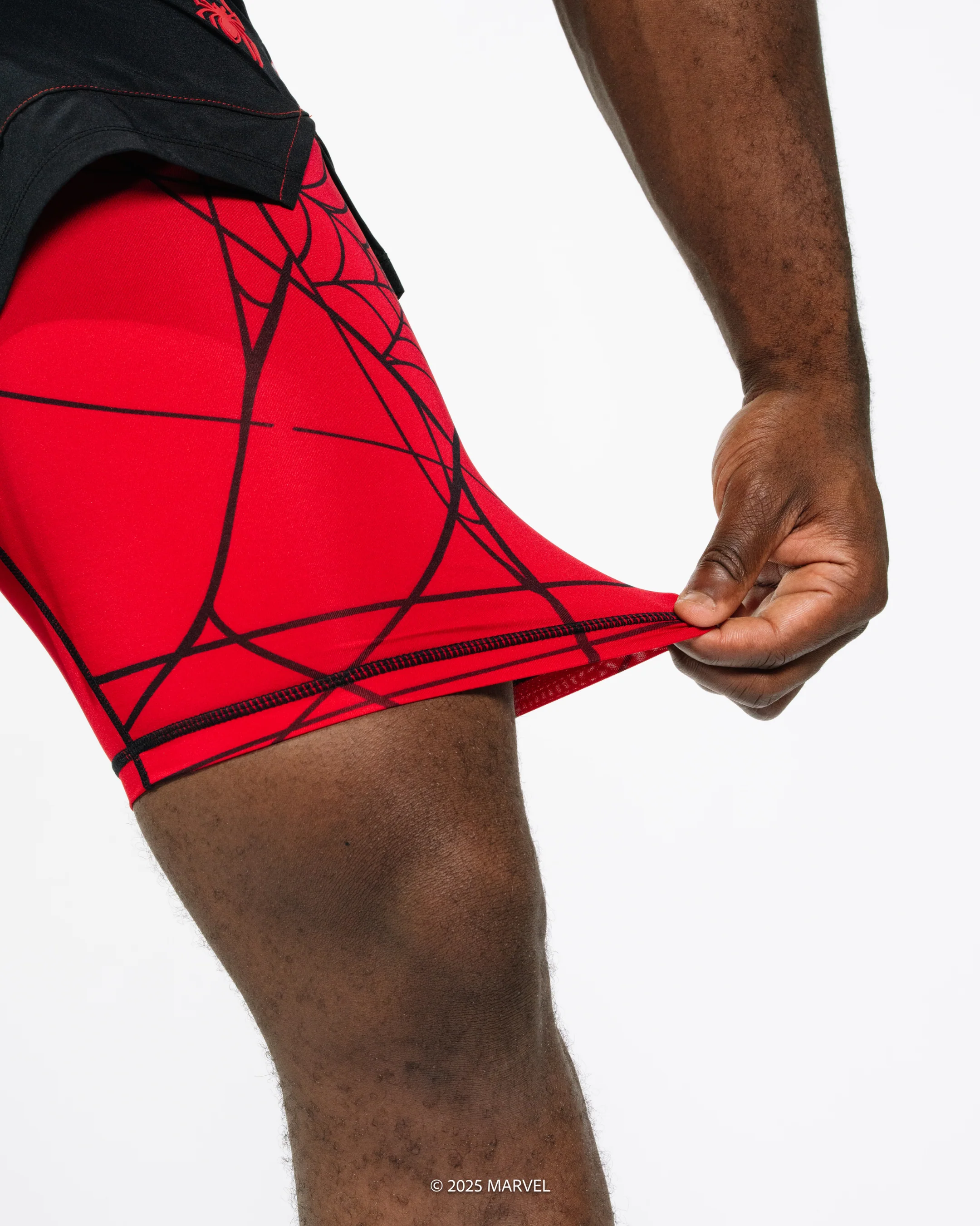 Spider-Man Miles Morales 7" Performance Shorts w/Liner - Image 9