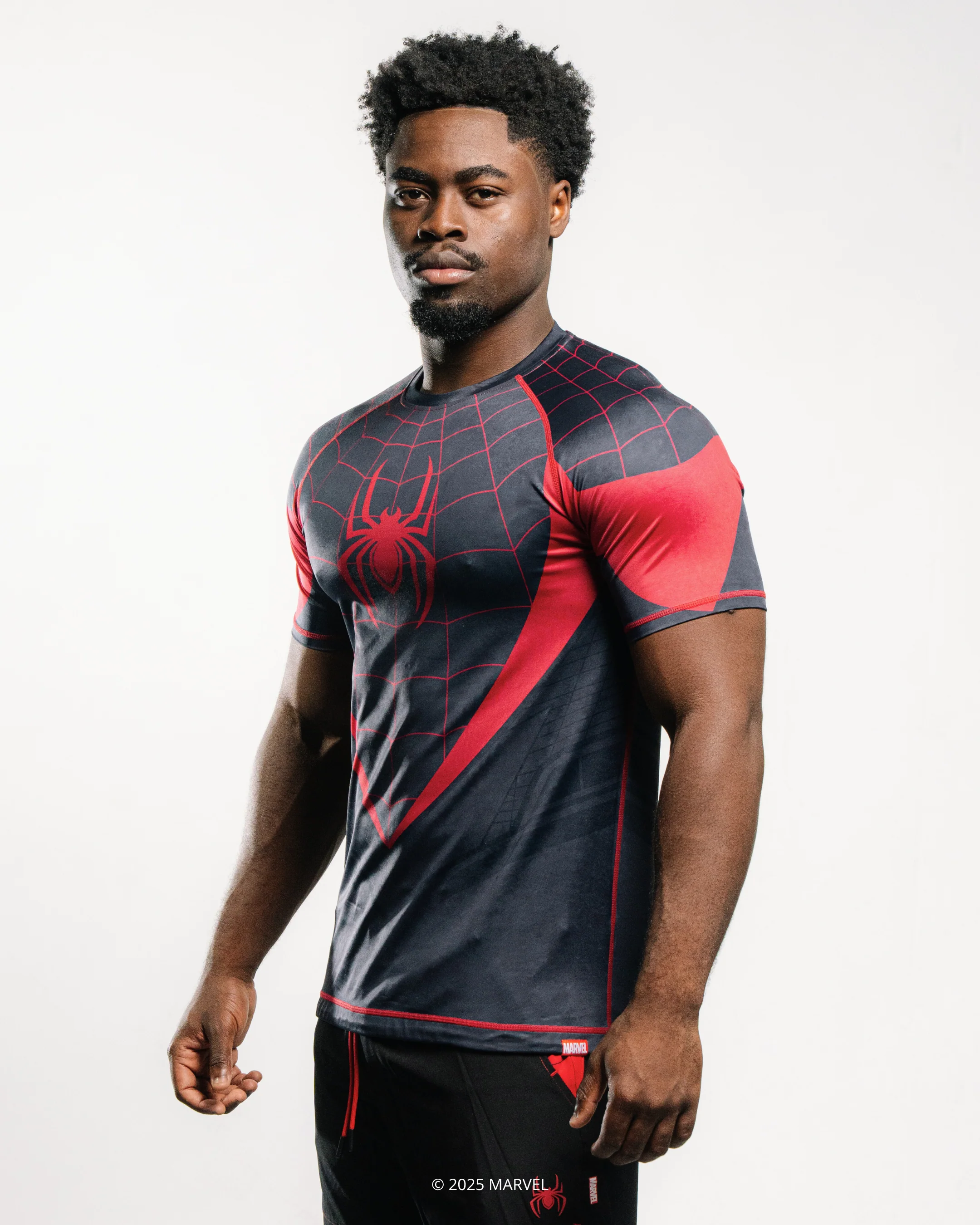 Spider-Man Miles Morales Short Sleeve MMA Rash Guard - Image 7