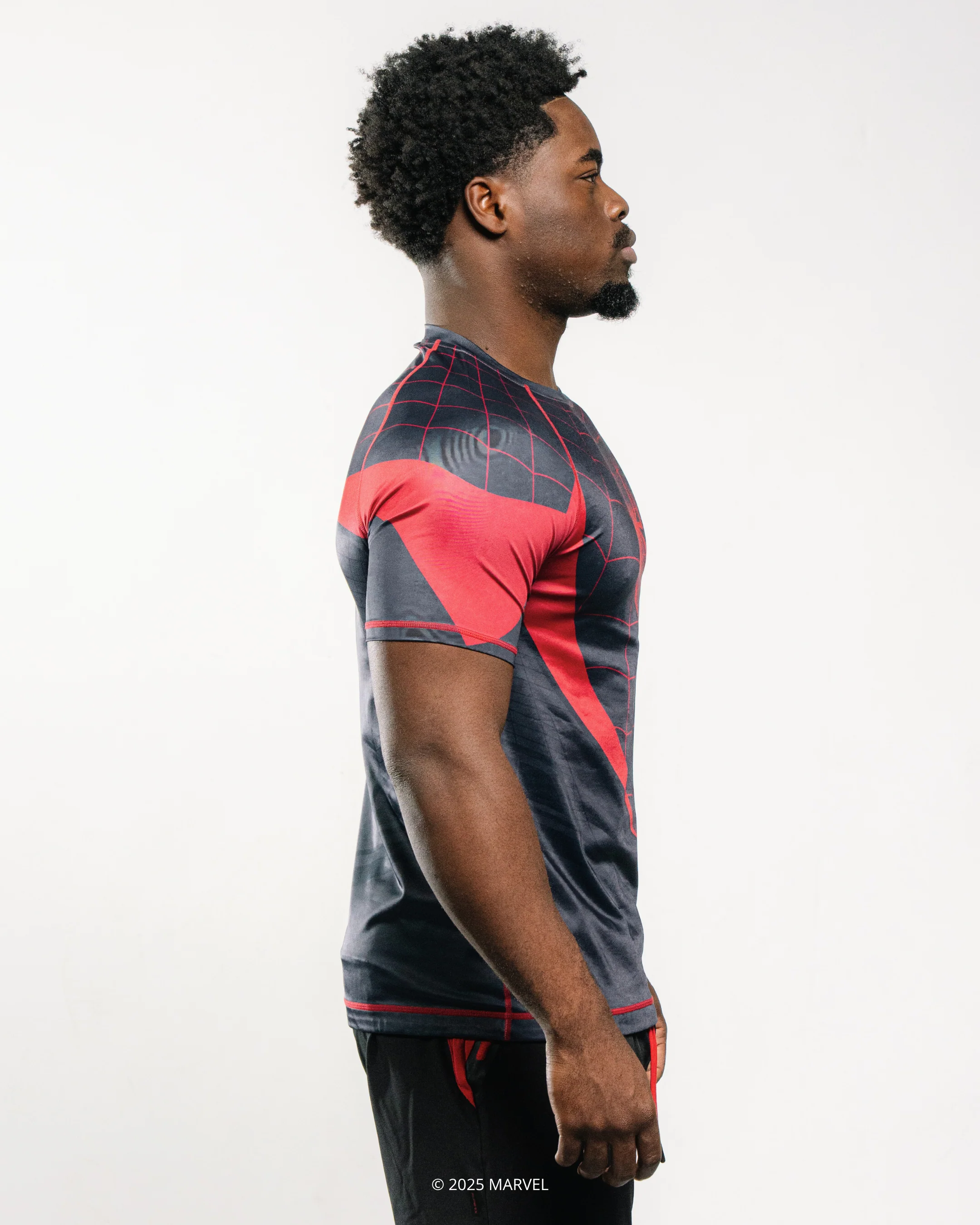 Spider-Man Miles Morales Short Sleeve MMA Rash Guard - Image 8