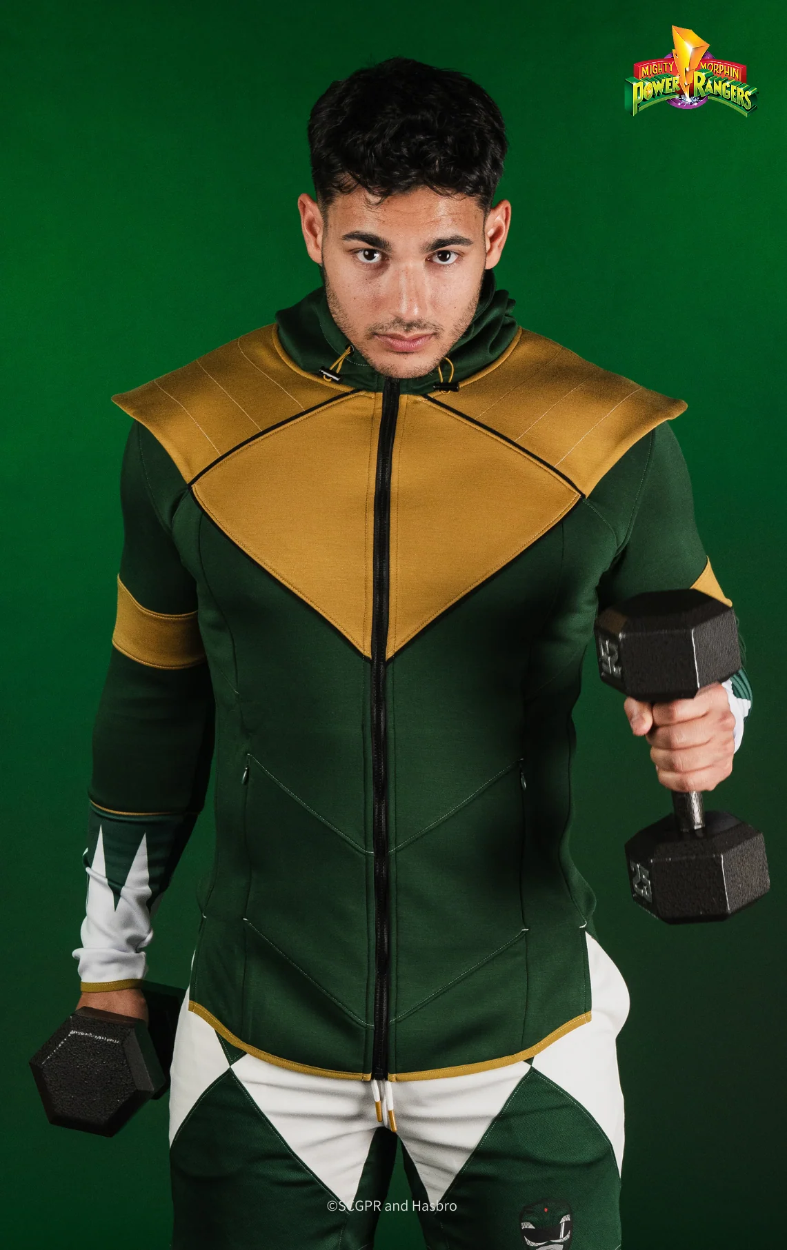 Green Ranger Limited Edition Dragon Shield Hoodie - Image 9