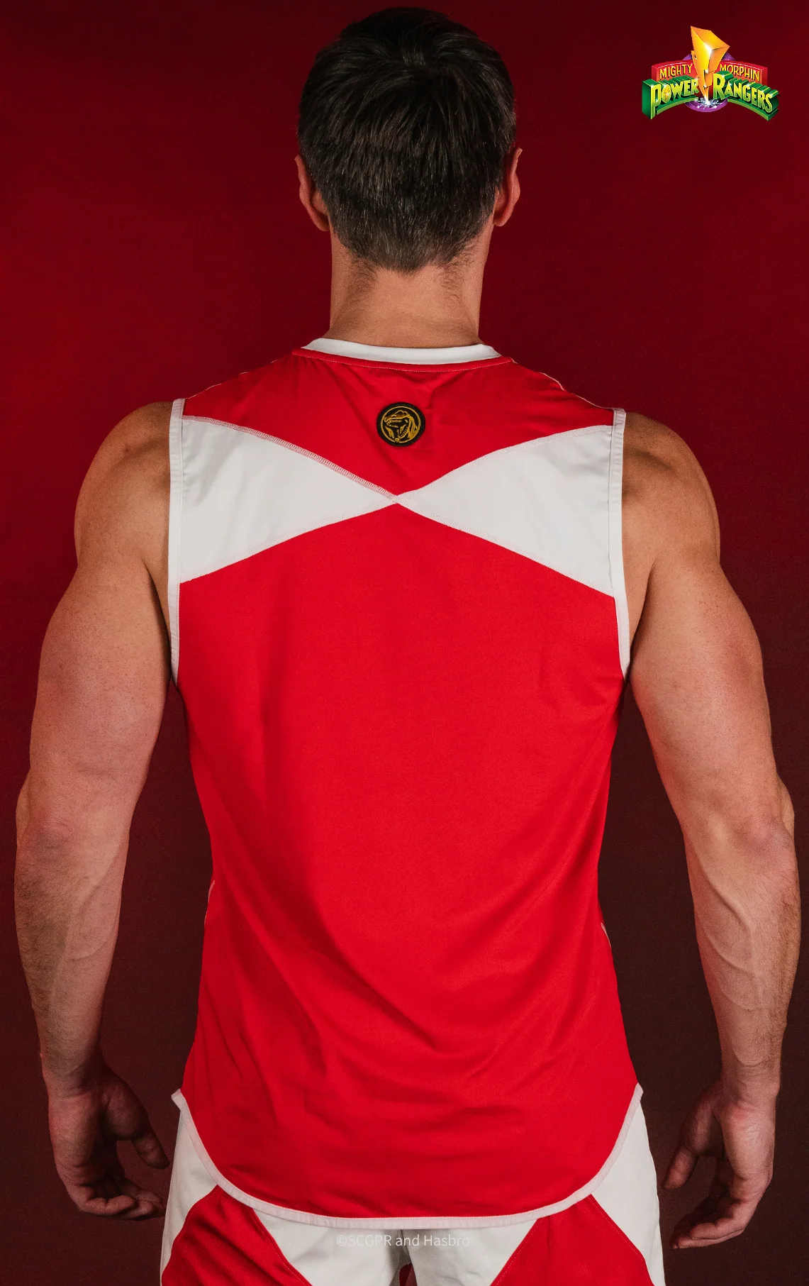 Red Ranger Performance Tank Top - Image 4