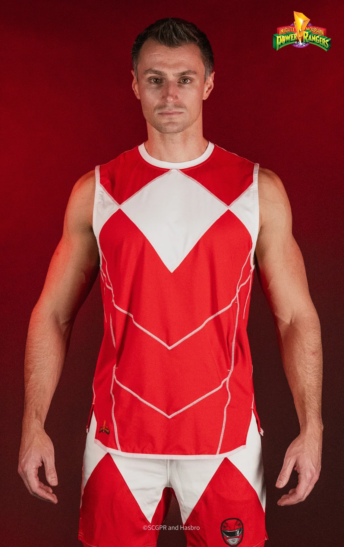 Red Ranger Performance Tank Top - Image 6