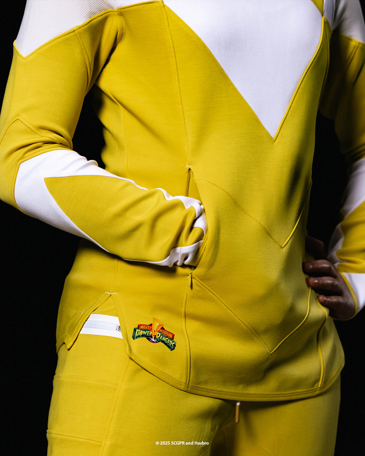 Yellow Ranger Women's Limited Edition Performance Pullover Hoodie V2 - Image 17