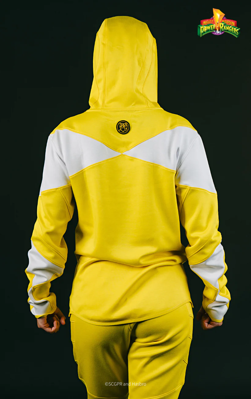 Yellow Ranger Women's Limited Edition Performance Pullover Hoodie V2 - Image 8