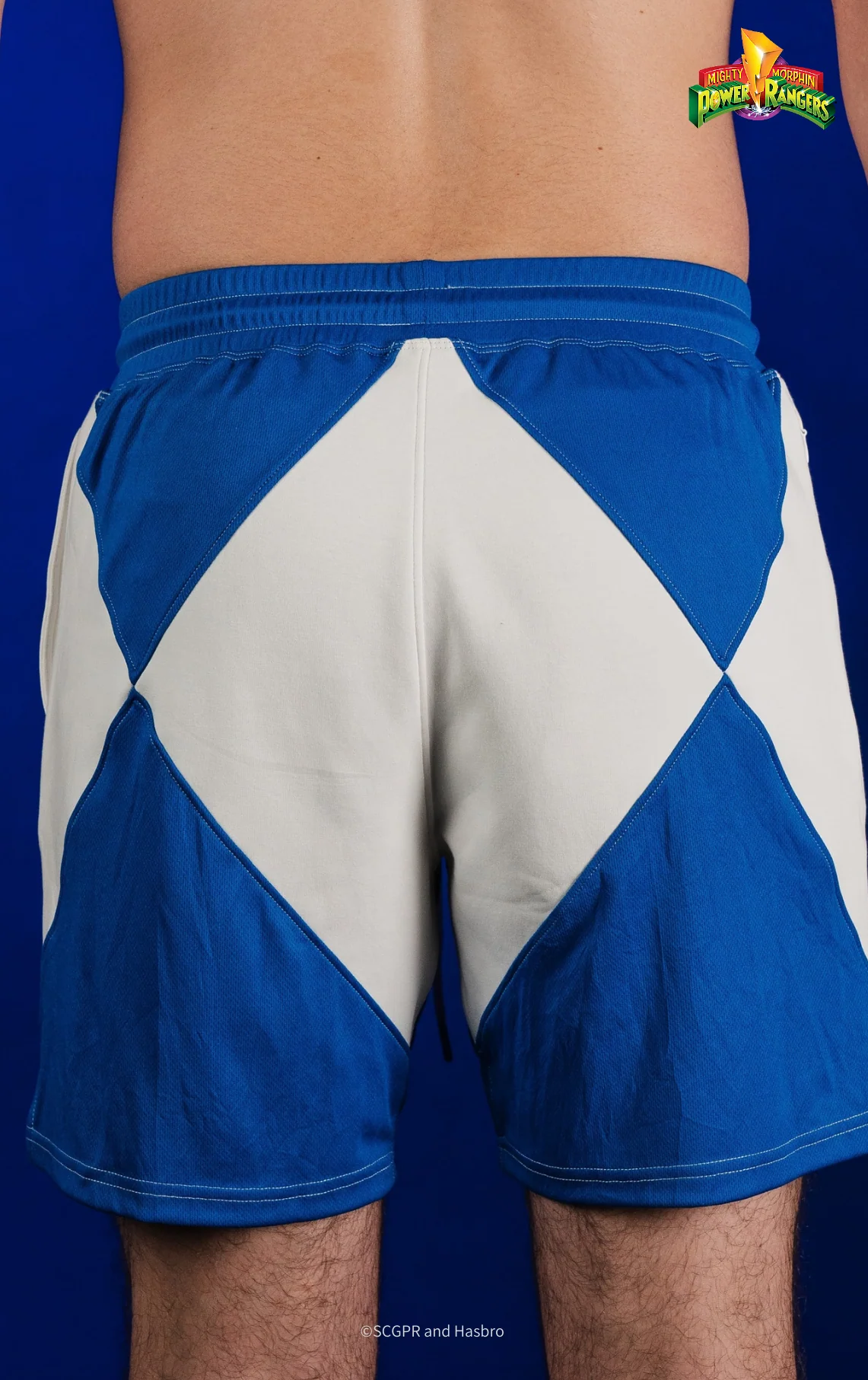 Blue Ranger Unisex Shorts - Image 3