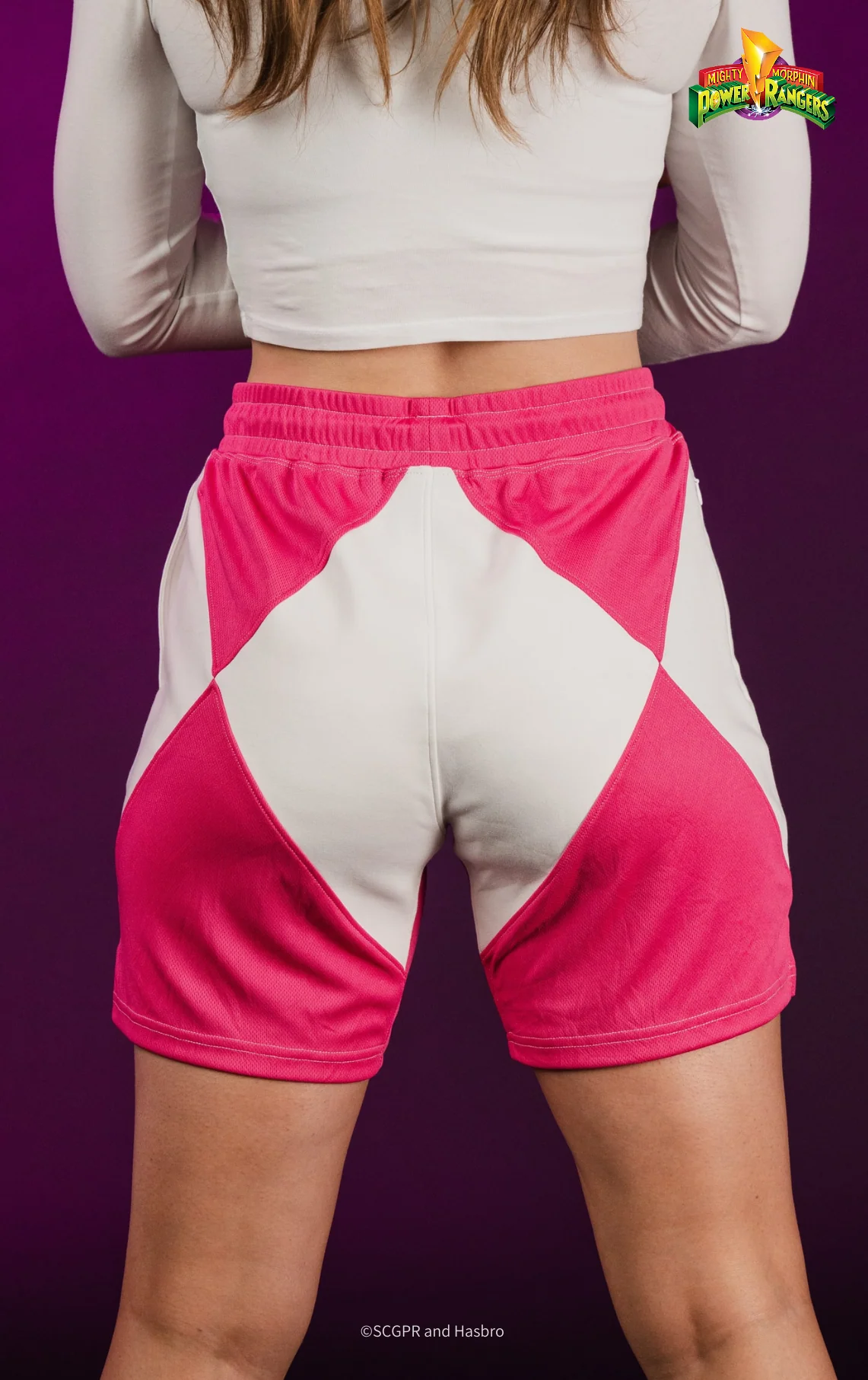 Pink Ranger Unisex Shorts - Image 5