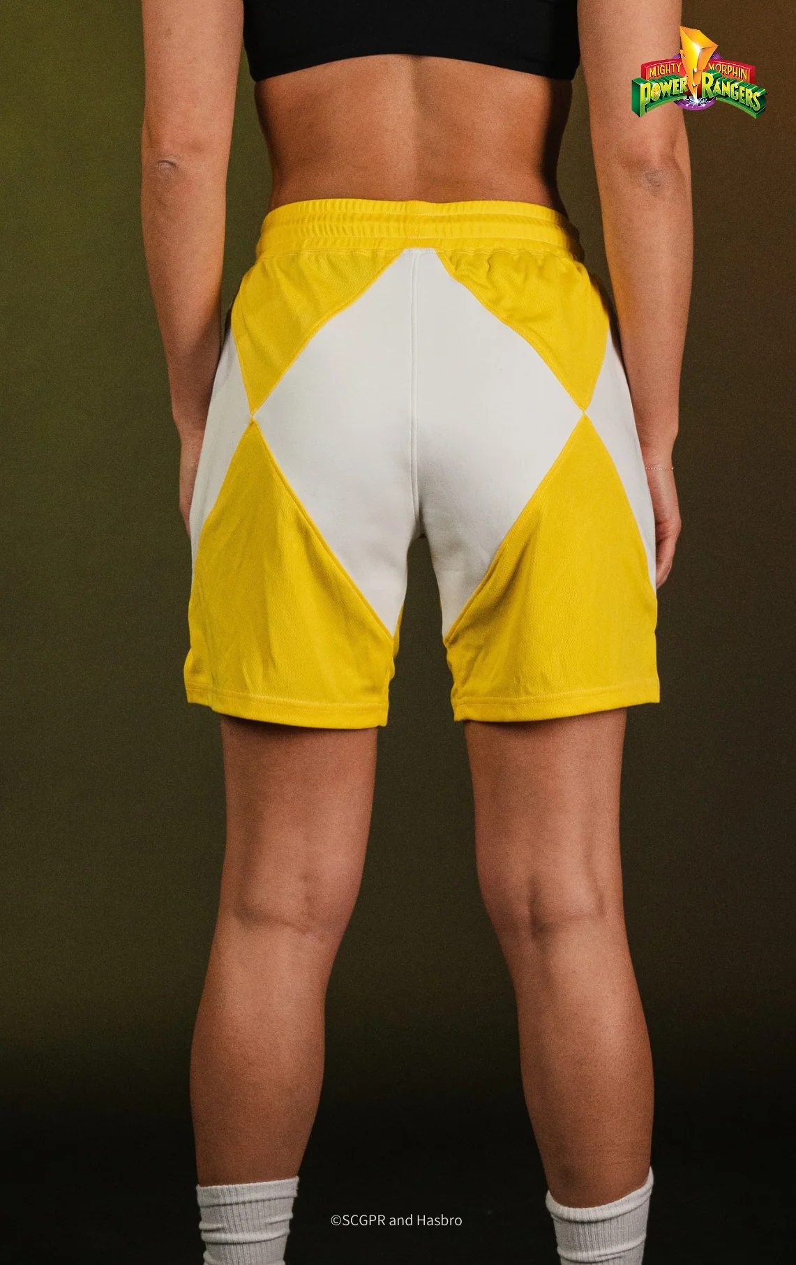 Yellow Ranger Unisex Shorts - Image 3