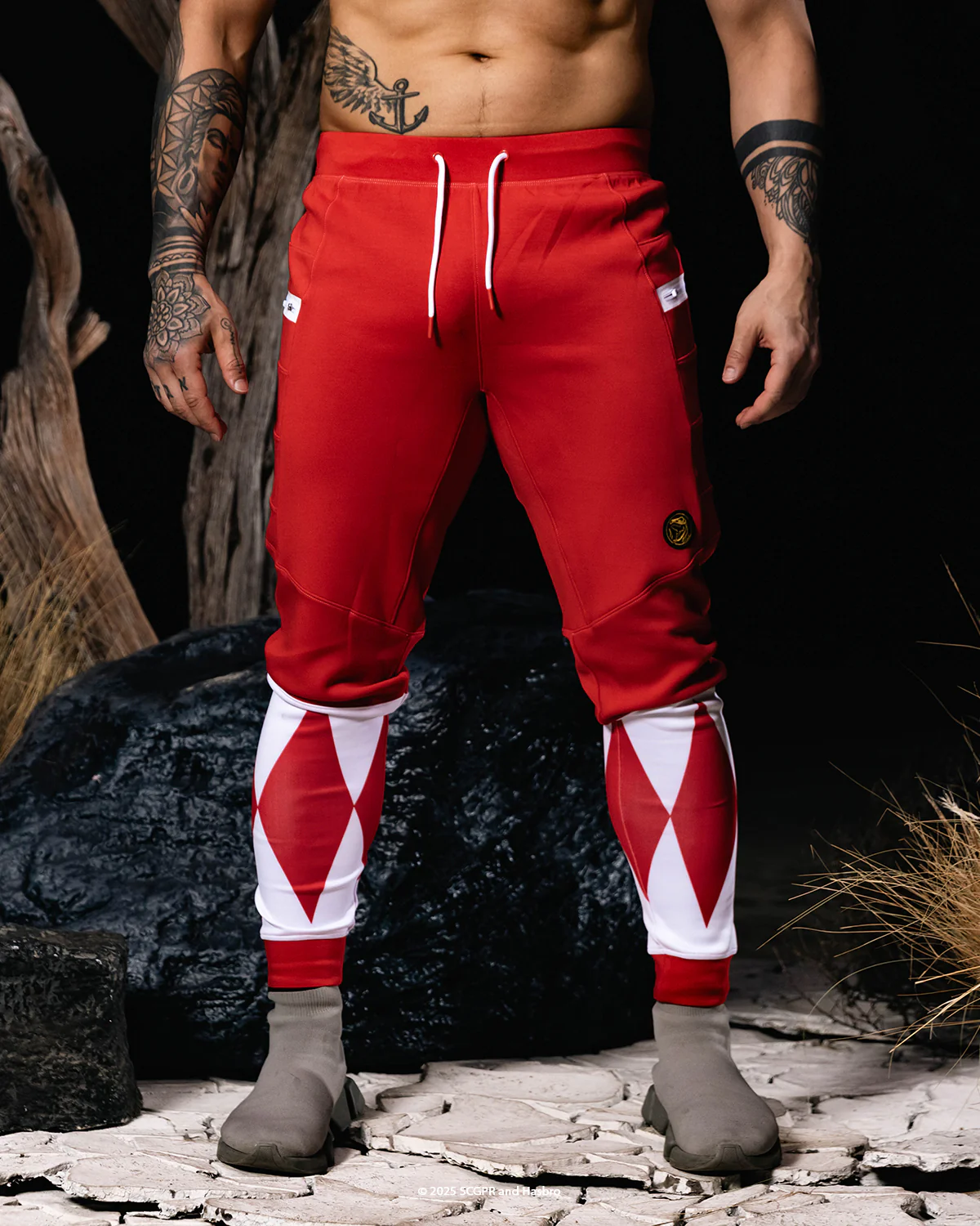 Red Ranger Limited Edition Performance Joggers V2 - Image 3