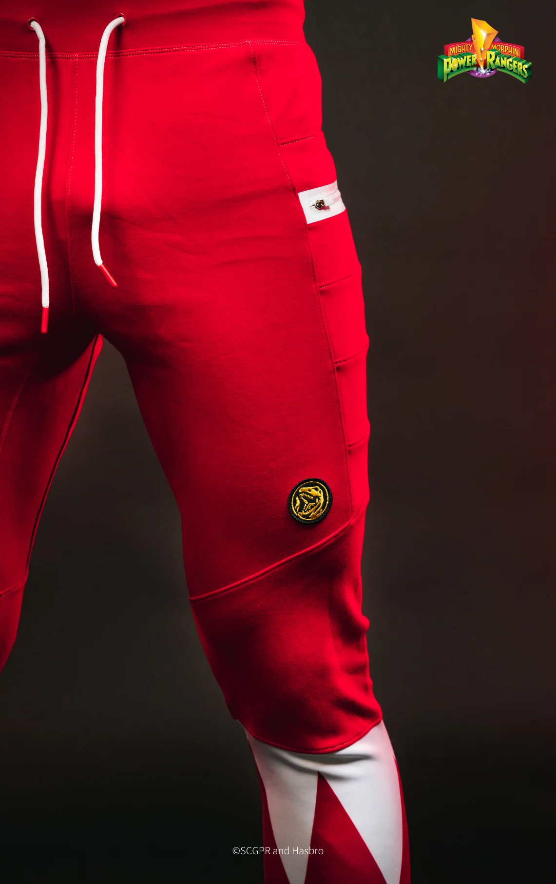 Red Ranger Limited Edition Performance Joggers V2 - Image 8