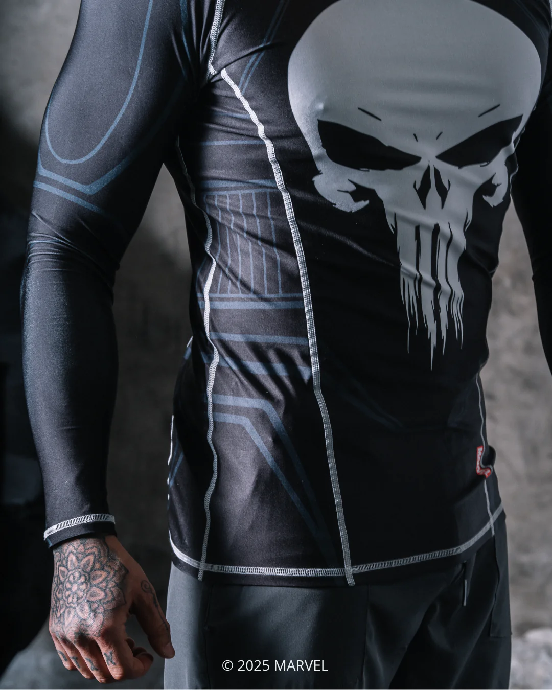 The Punisher Long Sleeve MMA Rash Guard - Image 6