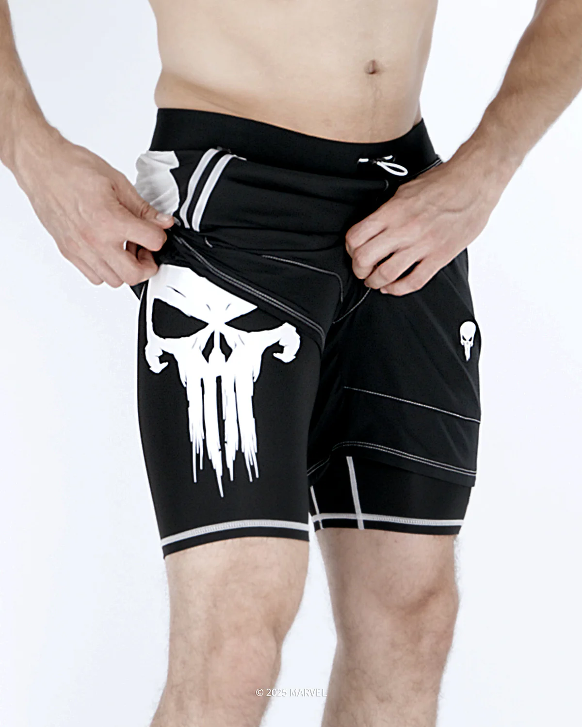 Marvel’s Punisher Performance 7" Liner Shorts - Image 5