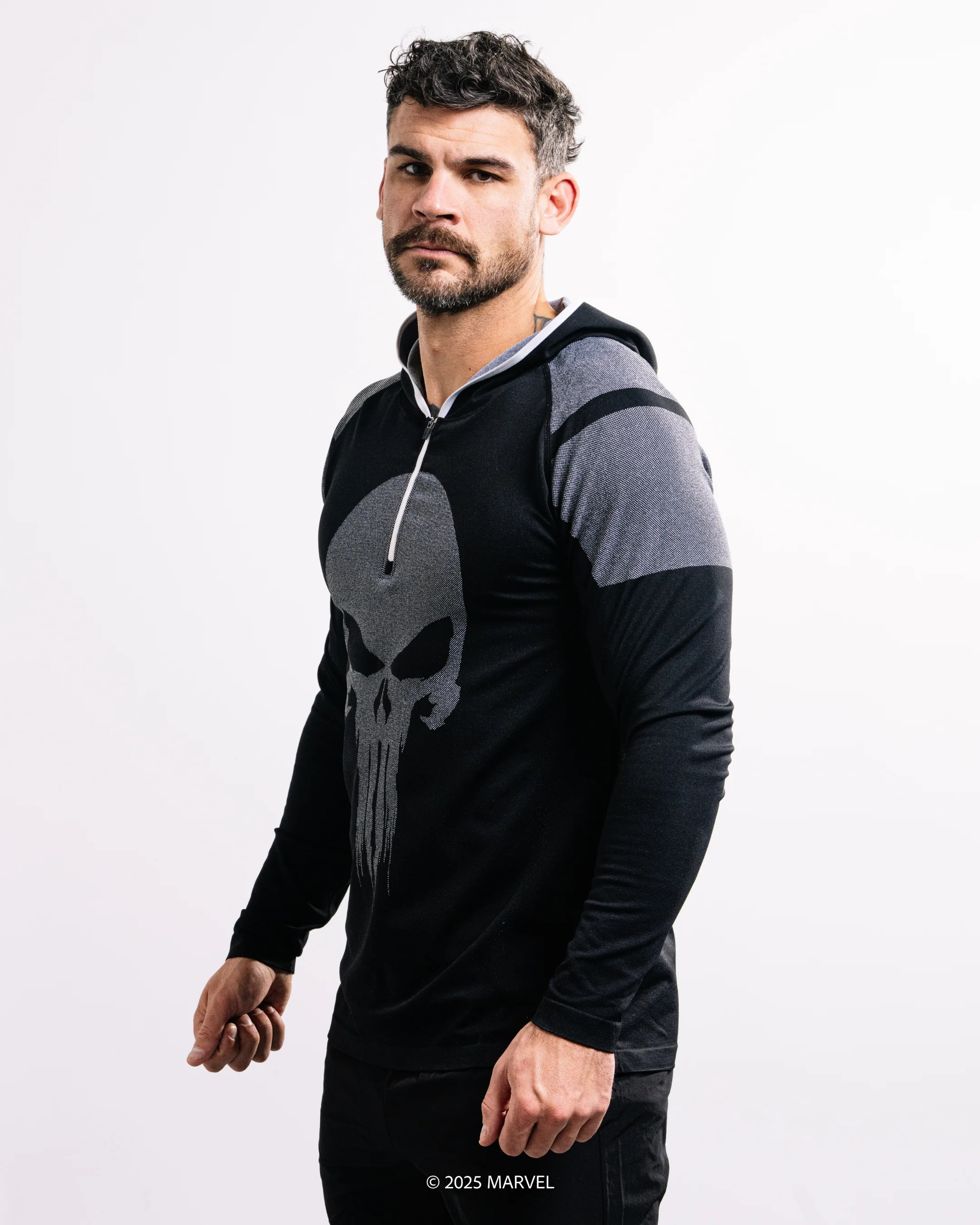 The Punisher Super Suitâ„¢ Compression Pullover Hoodie - Image 5