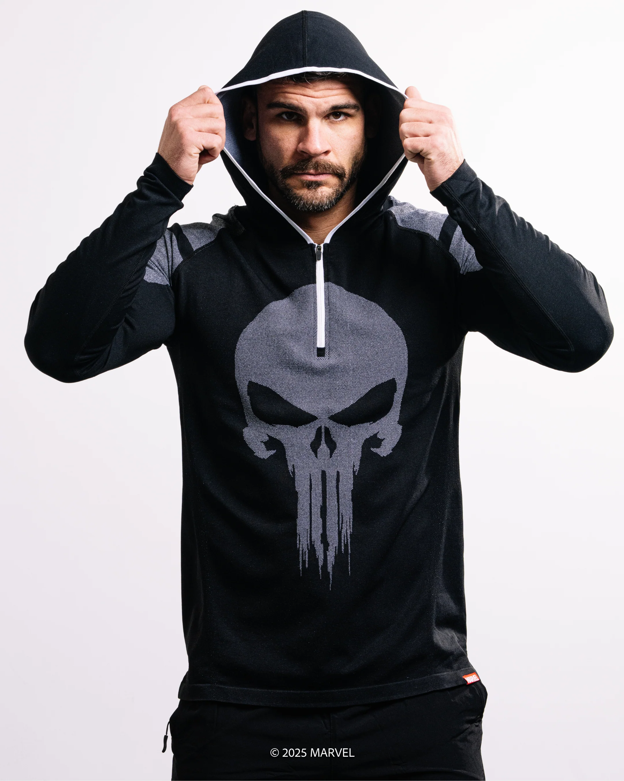 The Punisher Super Suitâ„¢ Compression Pullover Hoodie - Image 8