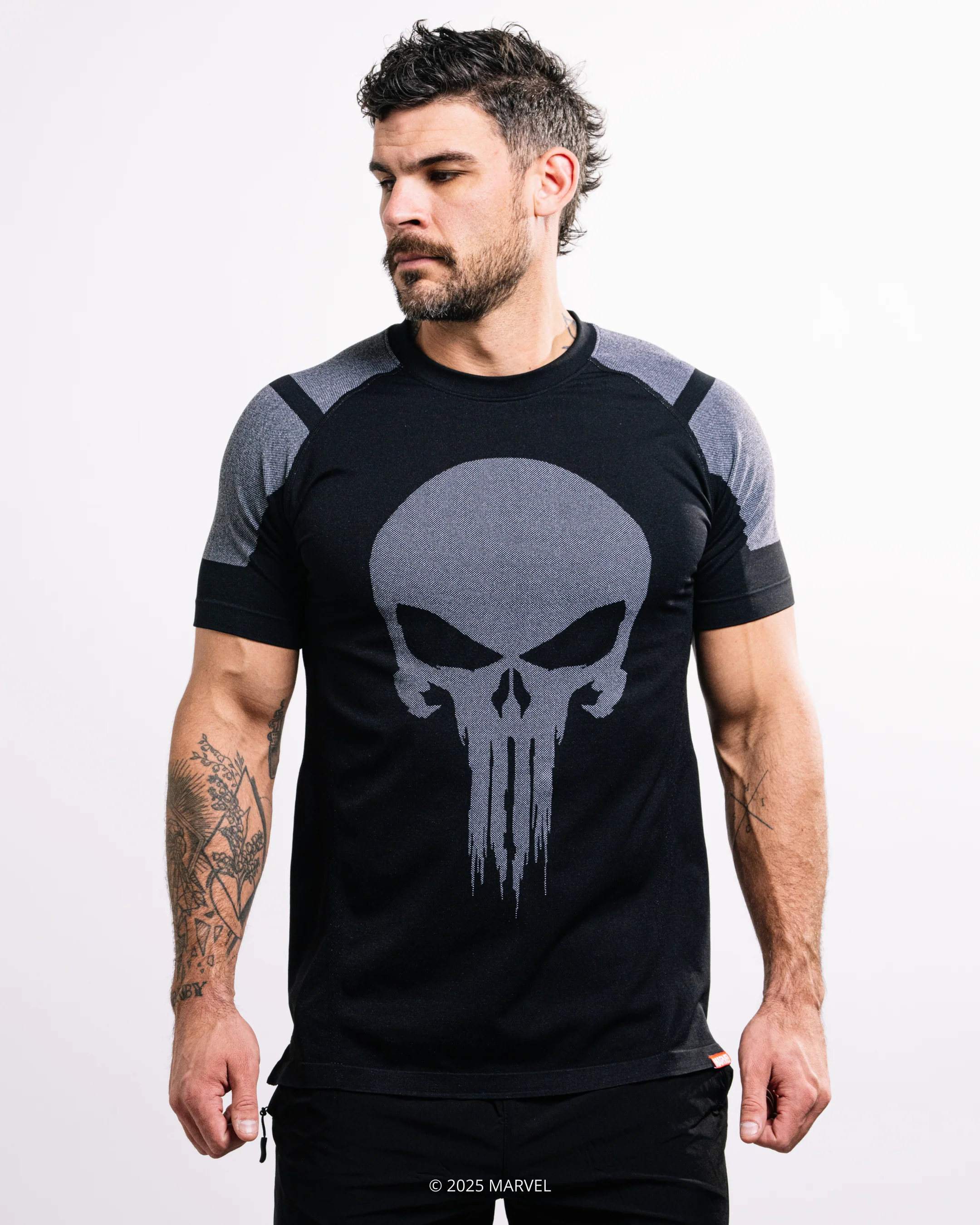 The Punisher Super Suitâ„¢ Compression Short Sleeve - Image 3