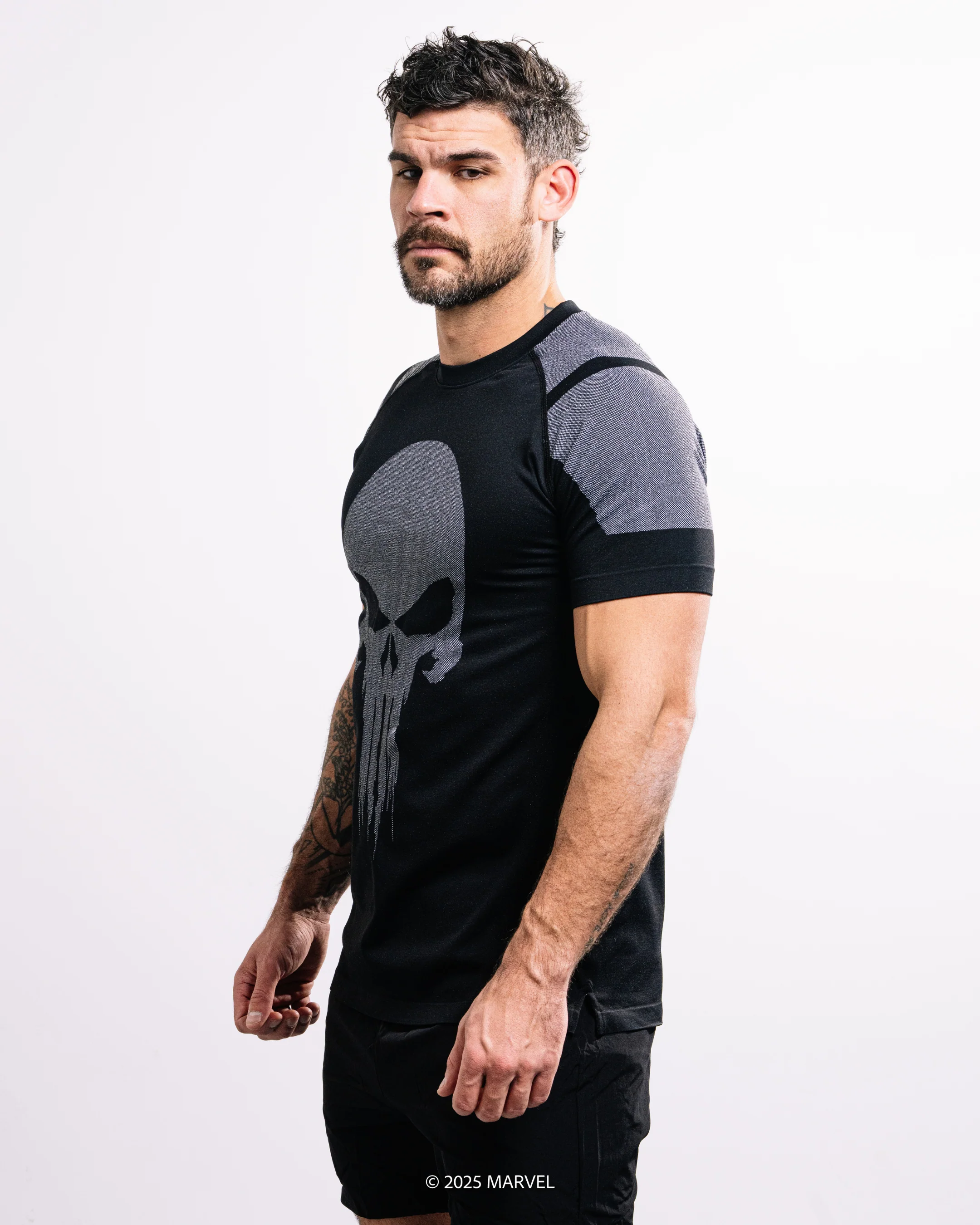 The Punisher Super Suitâ„¢ Compression Short Sleeve - Image 6