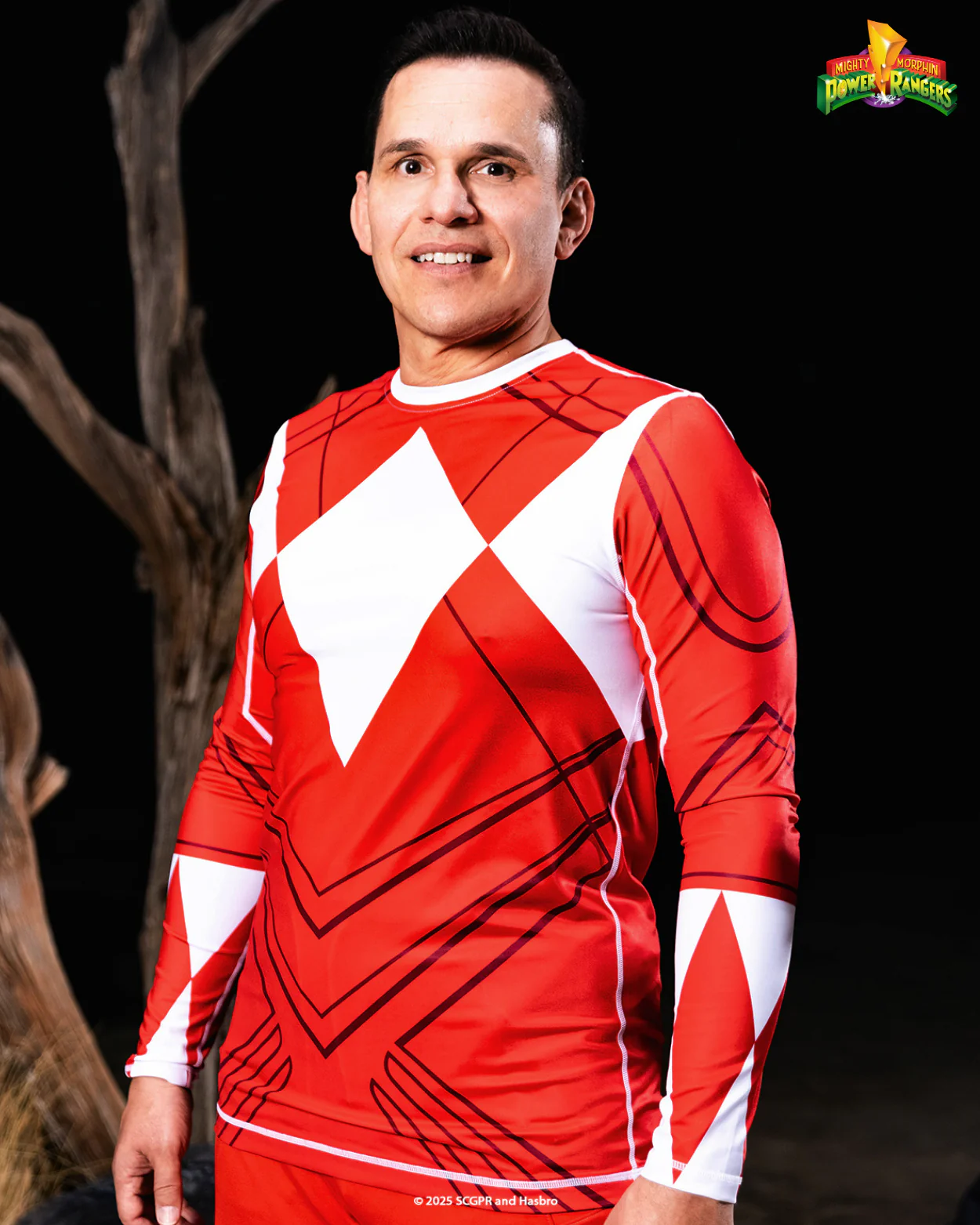 Red Ranger Long Sleeve MMA Rash Guard - Image 12