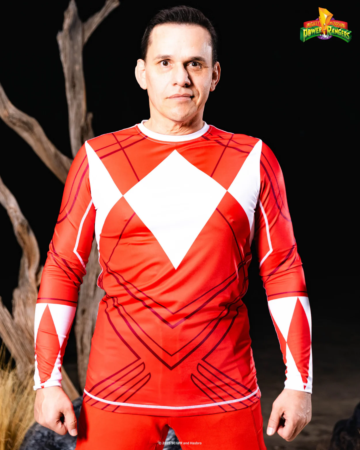 Red Ranger Long Sleeve MMA Rash Guard - Image 8