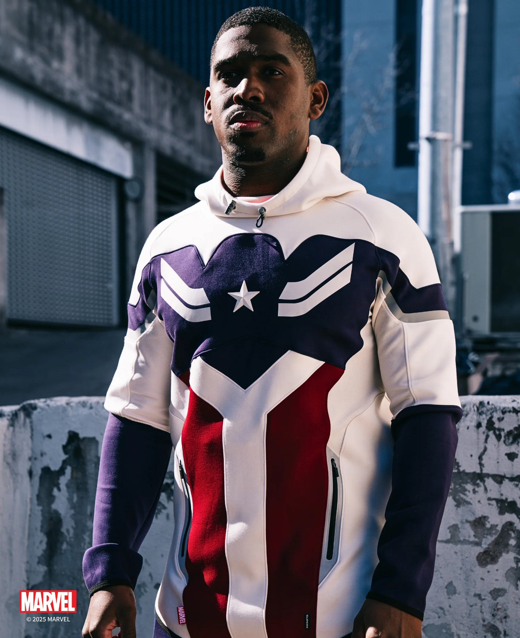 Captain America Sam Wilson Performance Pullover Hoodie 1 of 500 - Image 15