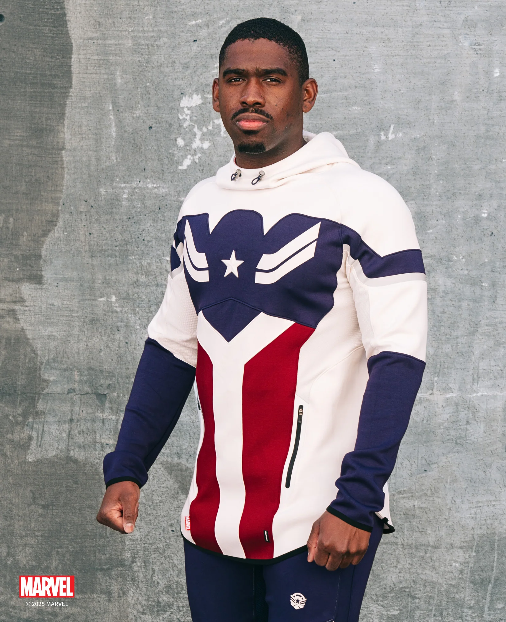 Captain America Sam Wilson Performance Pullover Hoodie 1 of 500 - Image 16