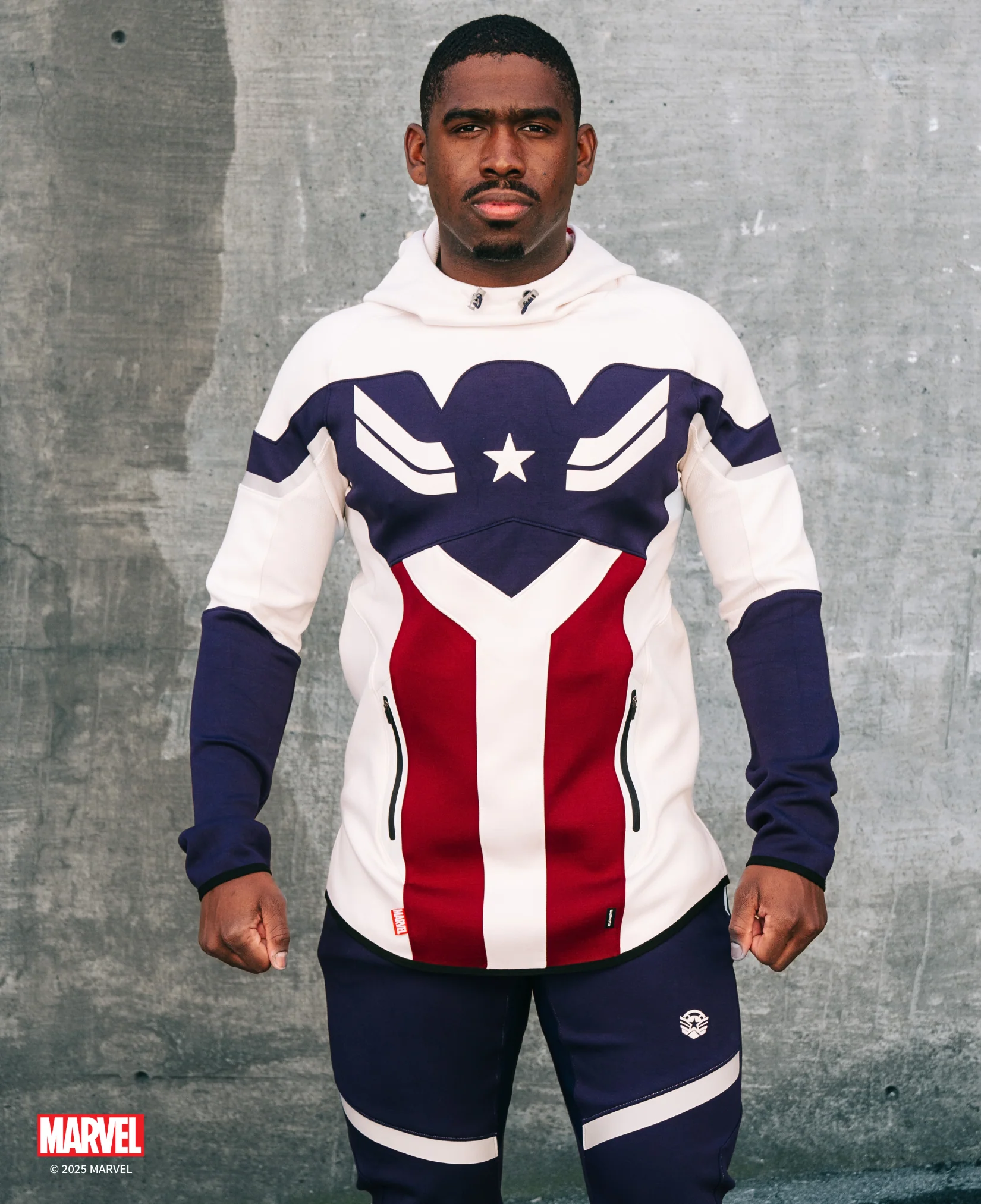 Captain America Sam Wilson Performance Pullover Hoodie 1 of 500 - Image 17