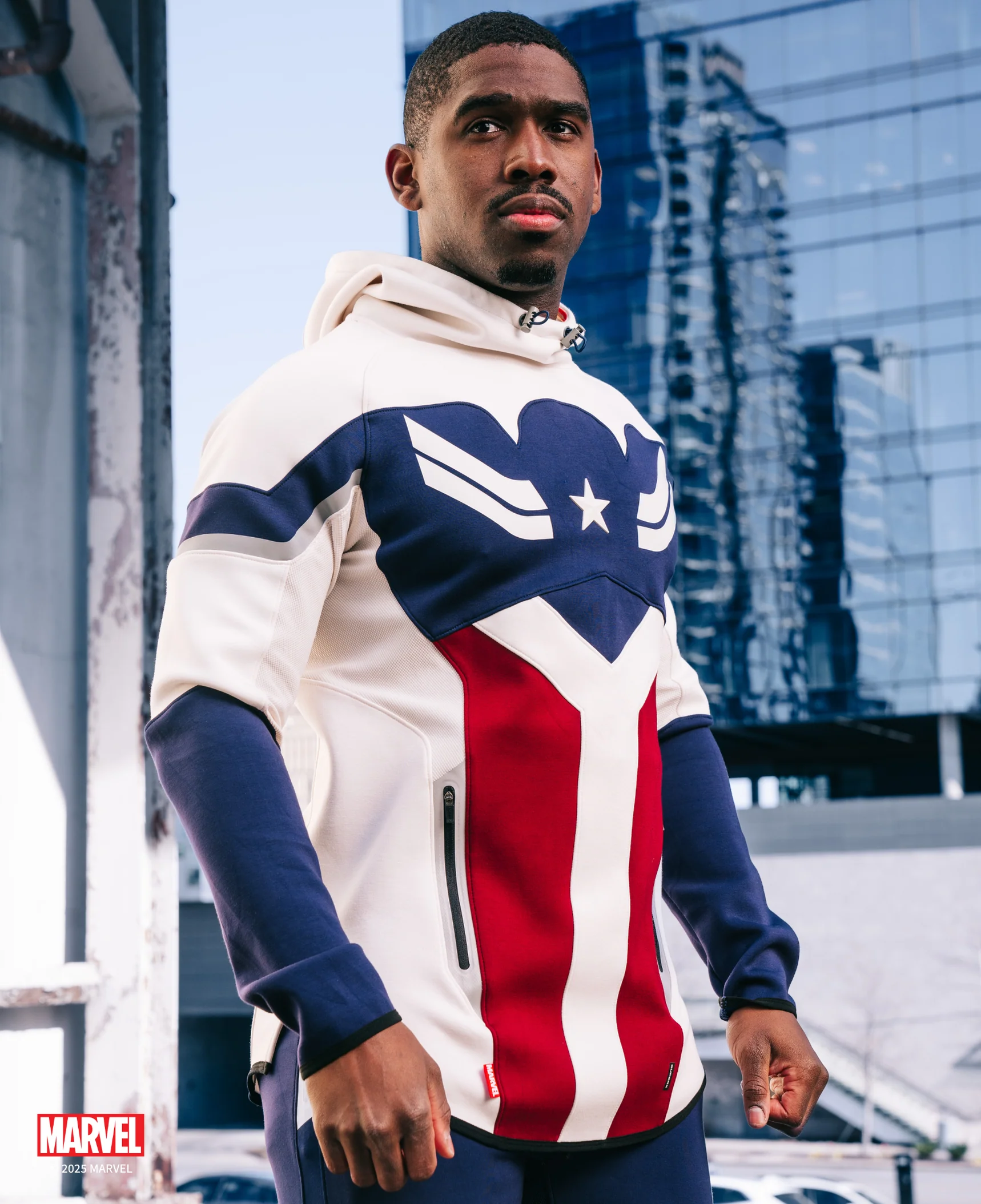 Captain America Sam Wilson Performance Pullover Hoodie 1 of 500 - Image 19