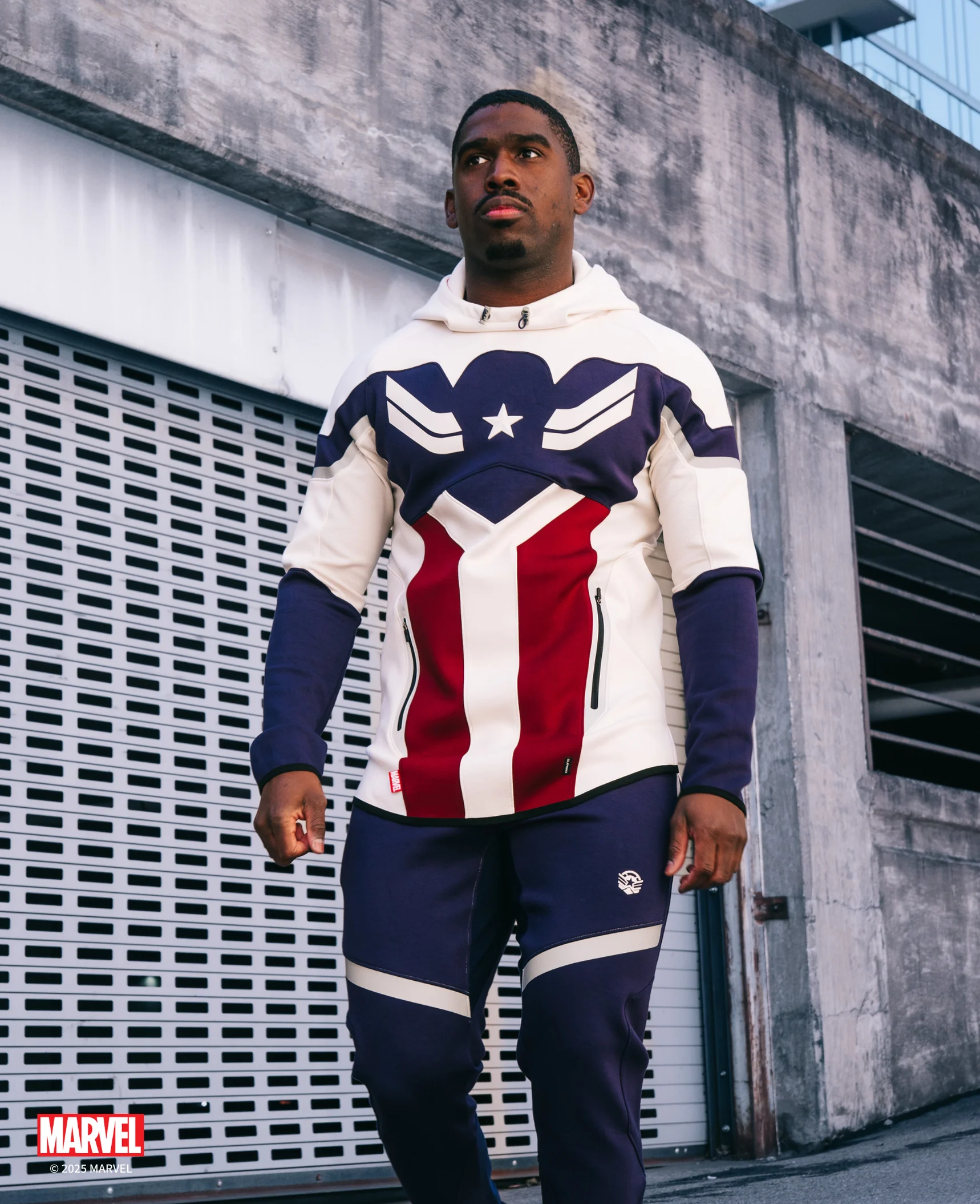 Captain America Sam Wilson Performance Pullover Hoodie 1 of 500 - Image 21