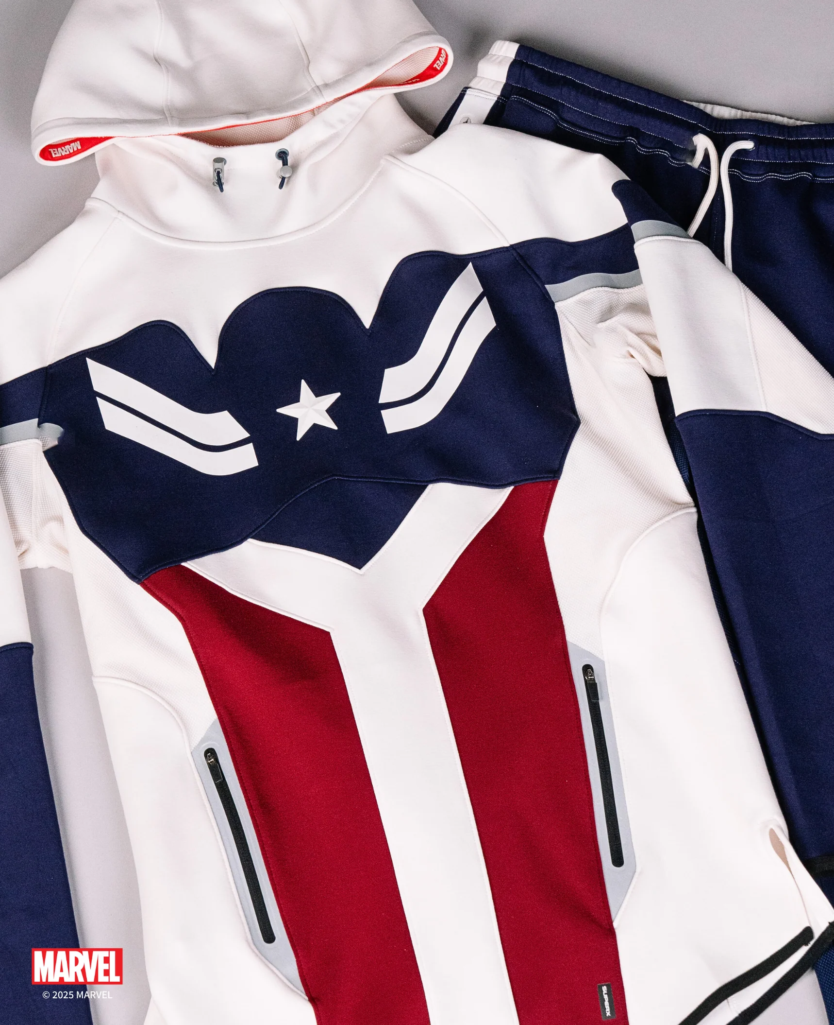 Captain America Sam Wilson Performance Pullover Hoodie 1 of 500 - Image 7