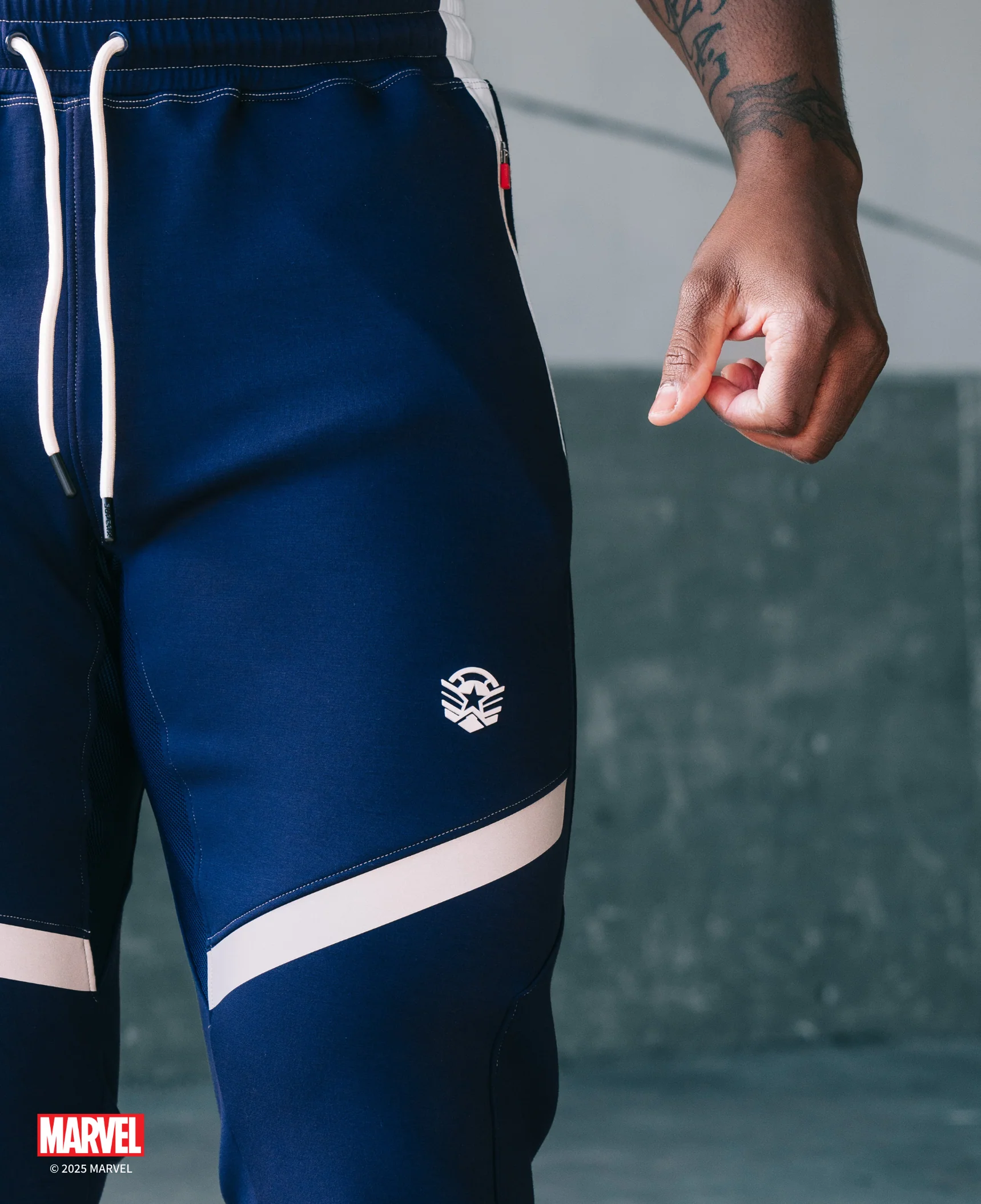 Captain America Sam Wilson Performance Joggers - Image 11