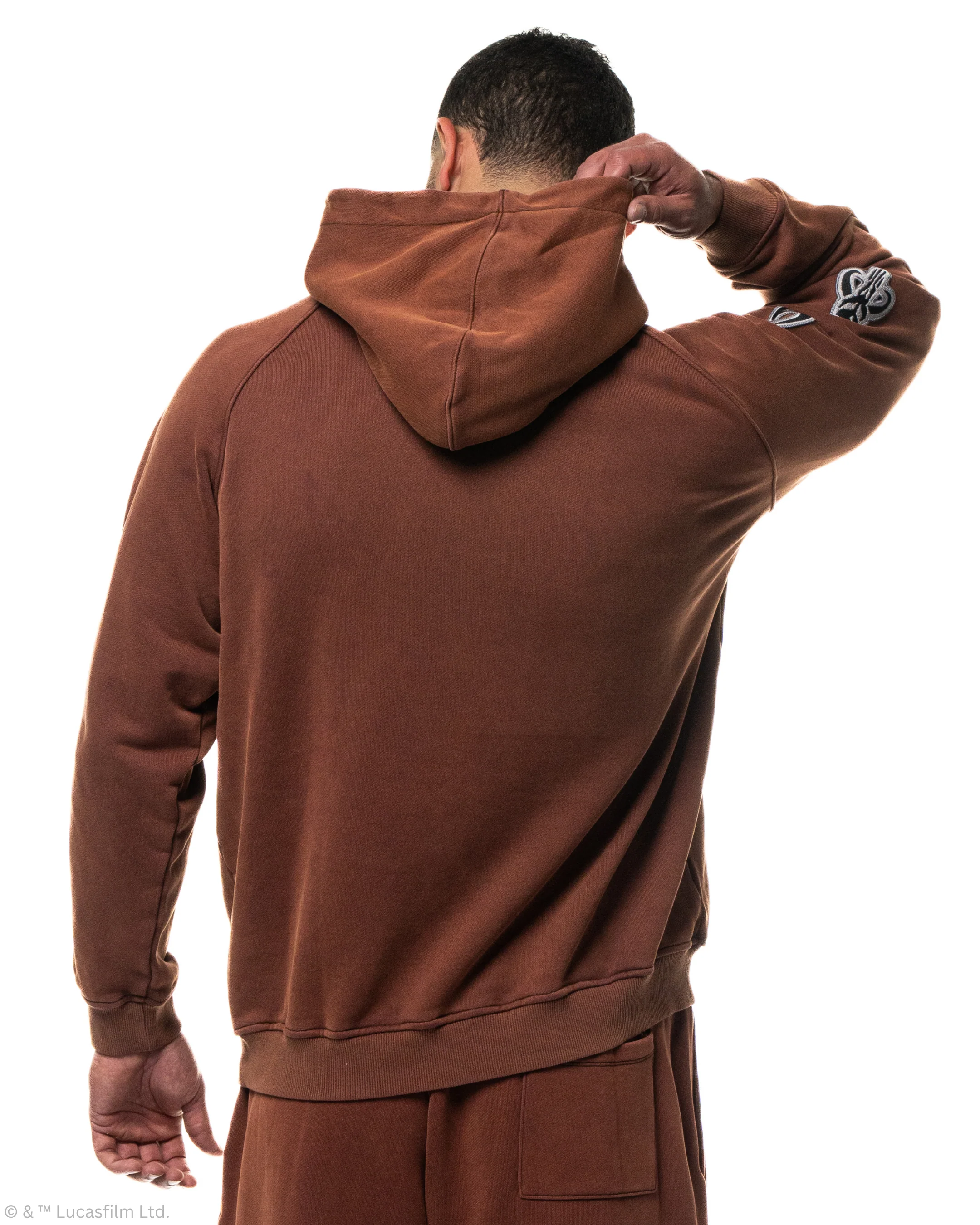 STAR WARS™ The Mandalorian "This Is The Way" Pullover Hoodie - Wasteland Brown 1 of 300 - Image 7